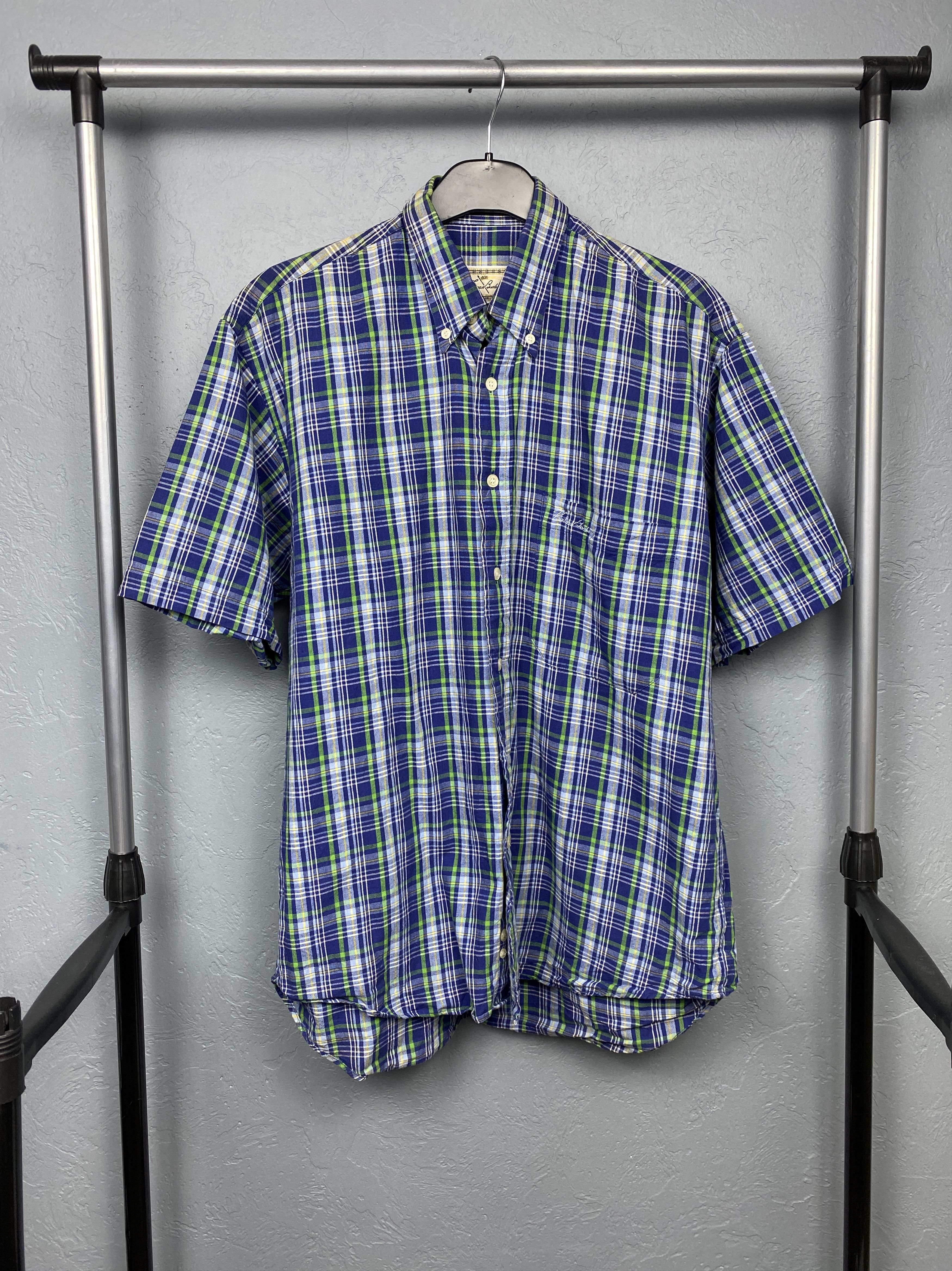 Burberry Thomas Burberry Vintage Mens Short Sleeve Shirt Size US S / EU 44-46 / 1 - 1 Thumbnail