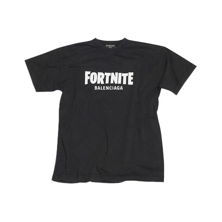 Balenciaga Balenciaga Fortnite Print Short Sleeve T-Shirt Size US XS / EU 42 / 0 - 1 Thumbnail