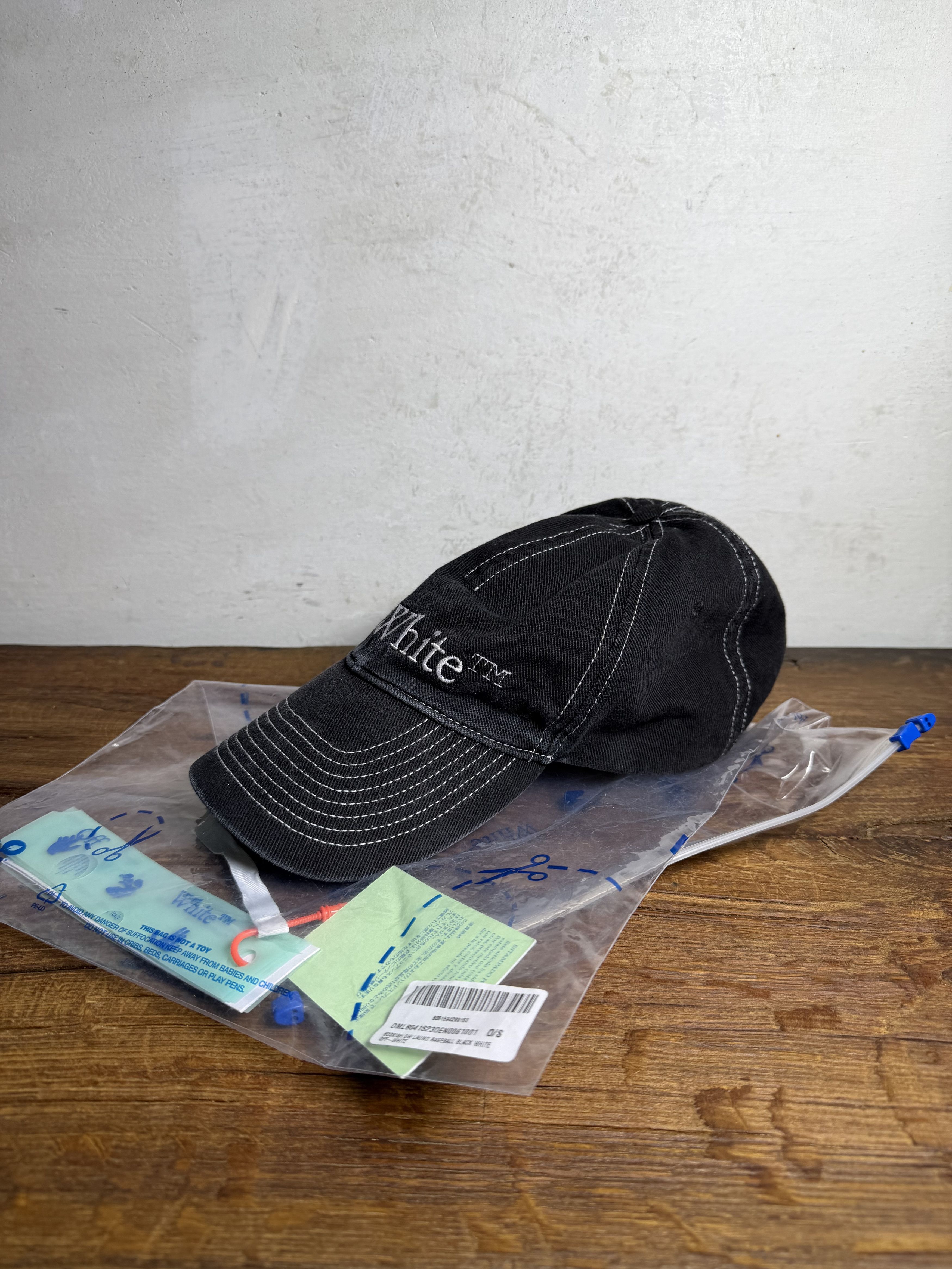 Off-White Off-White Logo-Embroidered Cotton-Gabardine Baseball Cap Size ONE SIZE - 10 Thumbnail