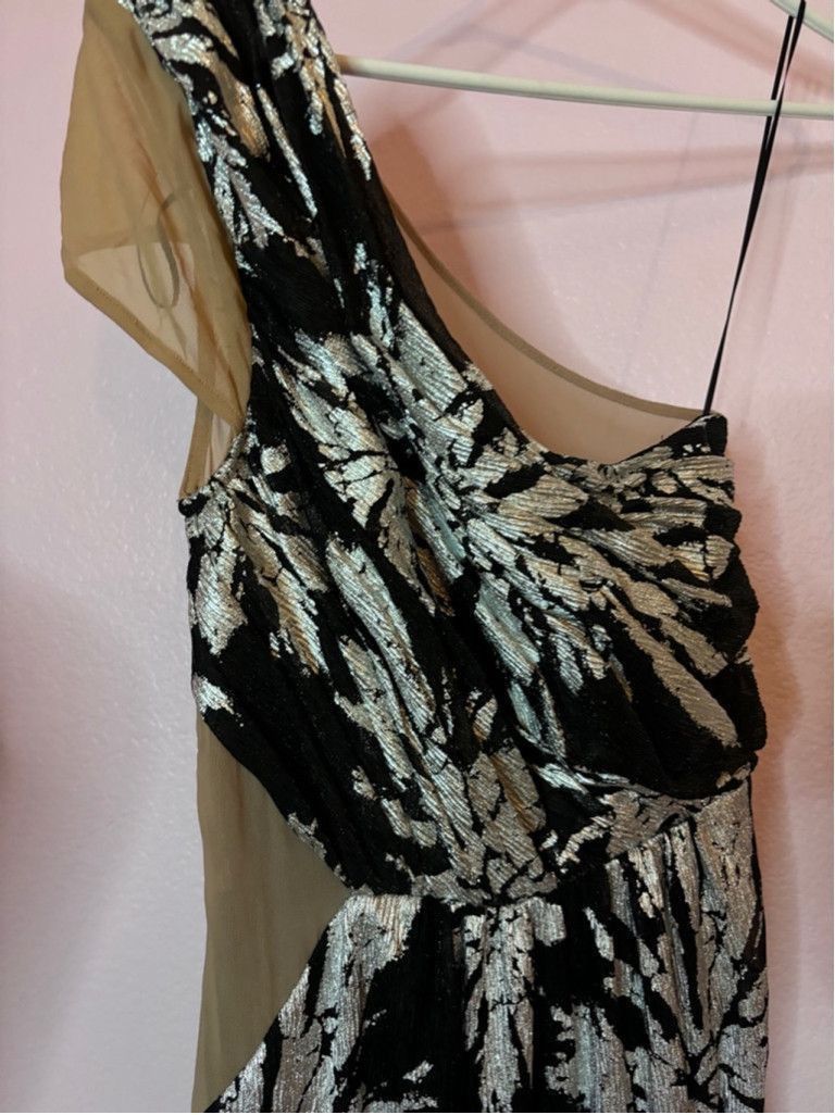 Dress the Population Dress the Population Dress, Black, Silver, Size S Size S / US 4 / IT 40 - 2 Thumbnail