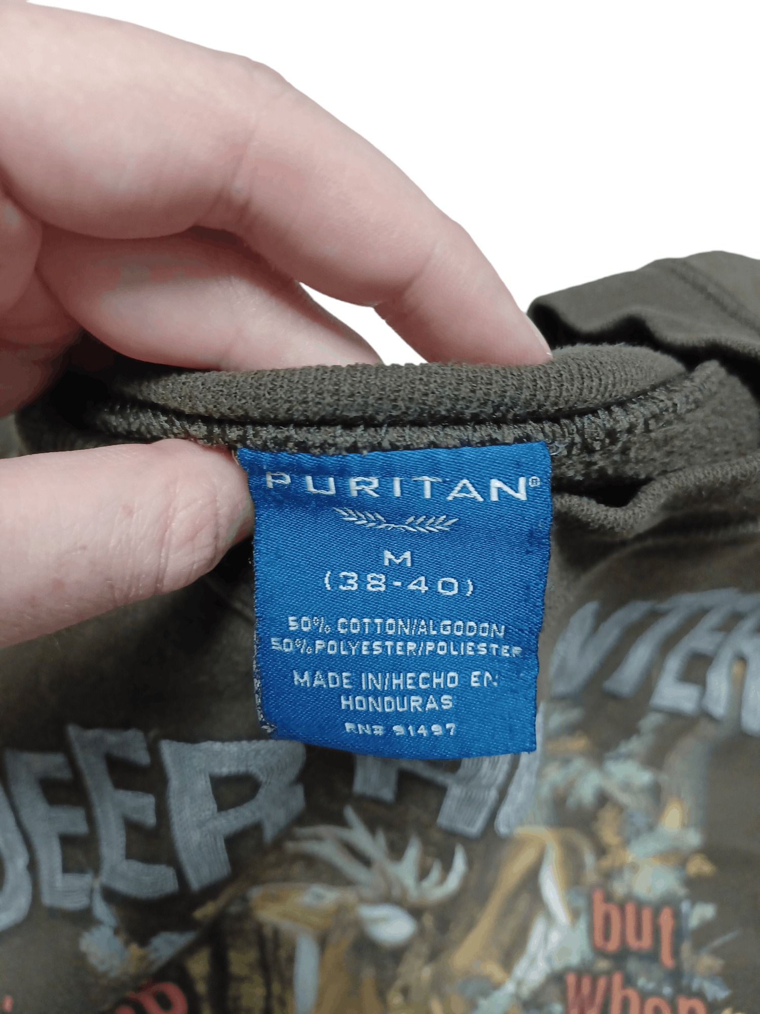 Puritan PURITAN DEER HUNTER VINTAGE ANIMAL SWEATSHIRT Size US M / EU 48-50 / 2 - 4 Thumbnail