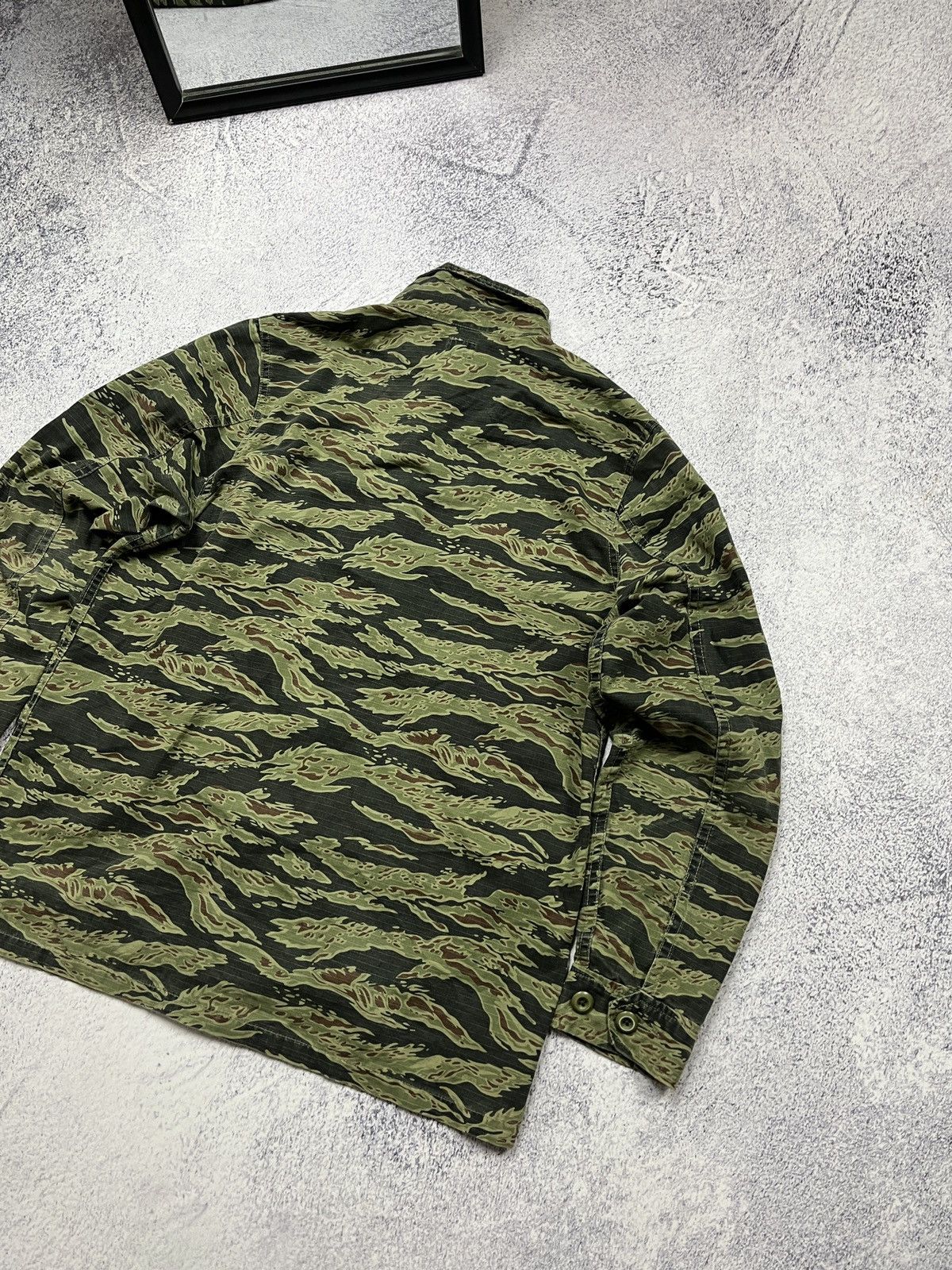 Obey Obey Green All Over Print Camo Field Coach Jacket Size US M / EU 48-50 / 2 - 17 Thumbnail