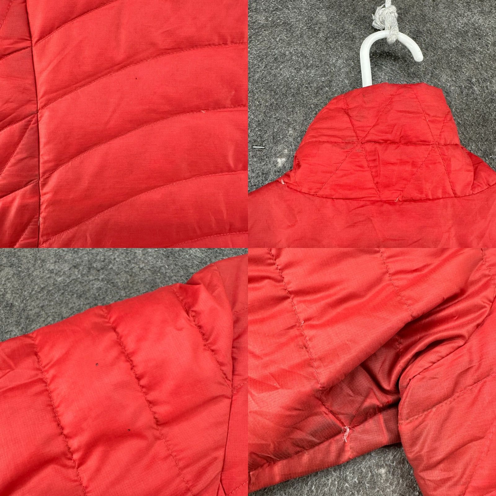 Patagonia Patagonia Jacket Womens M Red Puffer Down Insulated Full Zip Logo Quilted Pocket Short Coat Size M / US 6-8 / IT 42-44 - 8 Thumbnail