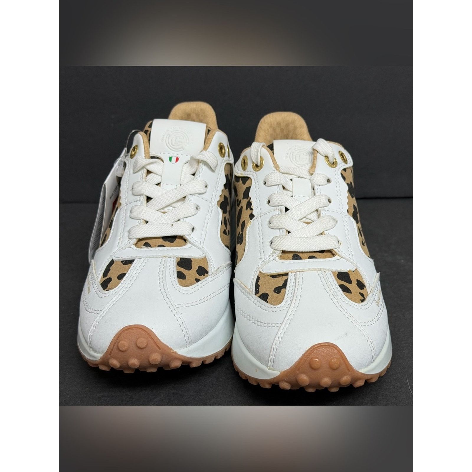 Other Duca Del Cosma Aviva Golf Shoes White Leopard Women’s 6 Size US 6 / IT 36 - 4 Thumbnail