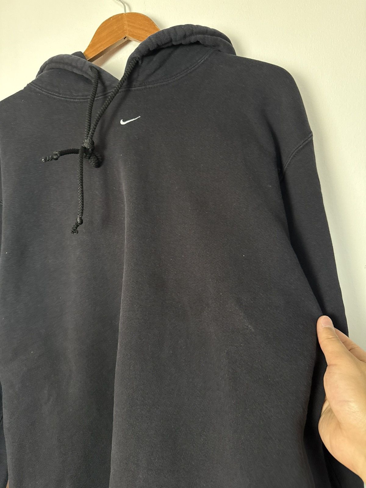 Nike Vintage Nike Mid Check Spellout Hoodie Size US M / EU 48-50 / 2 - 2 Thumbnail