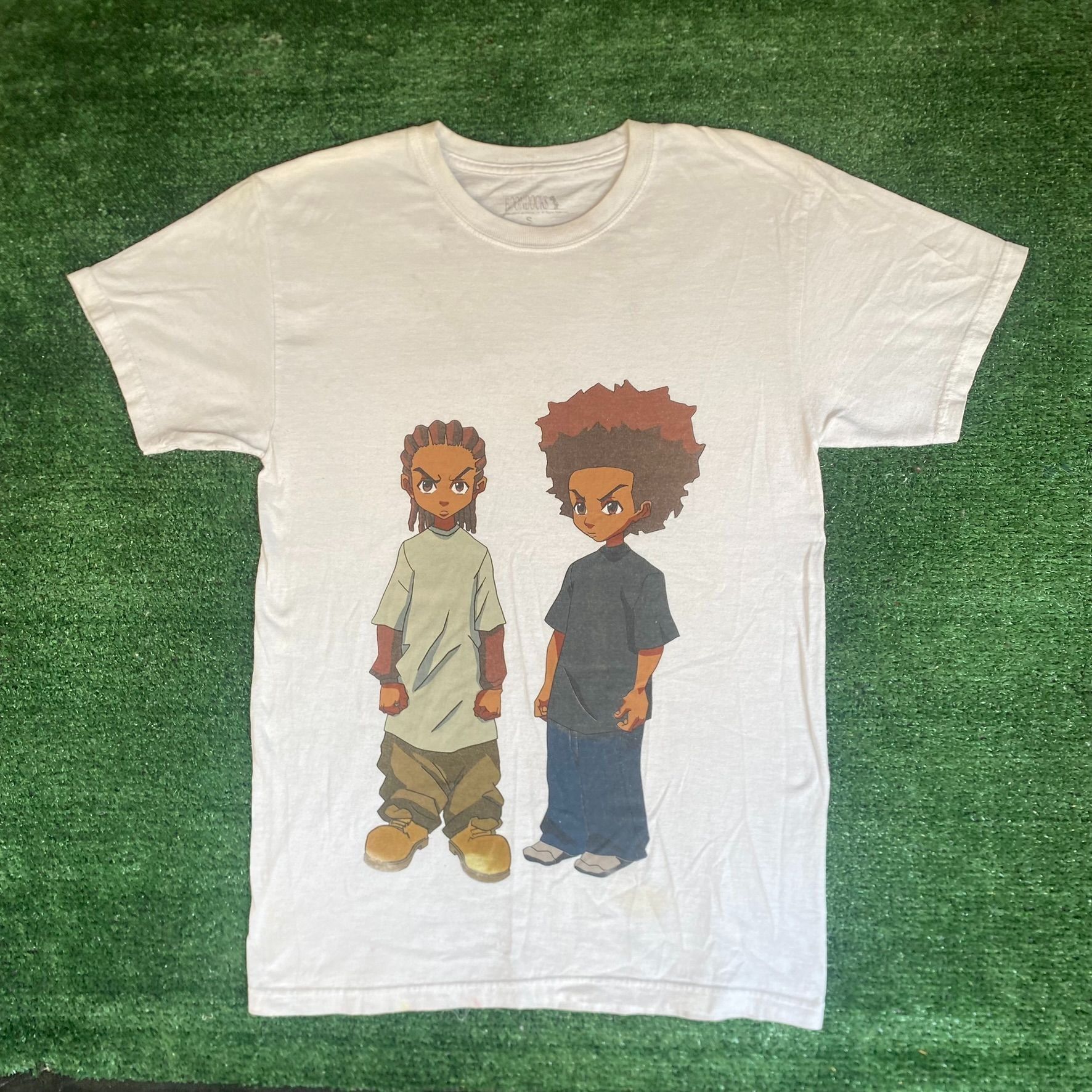 Cartoon Network Vintage Y2K Boondocks Shirt Huey Riley Retro TV Cartoon Tee Size US S / EU 44-46 / 1 - 1 Thumbnail