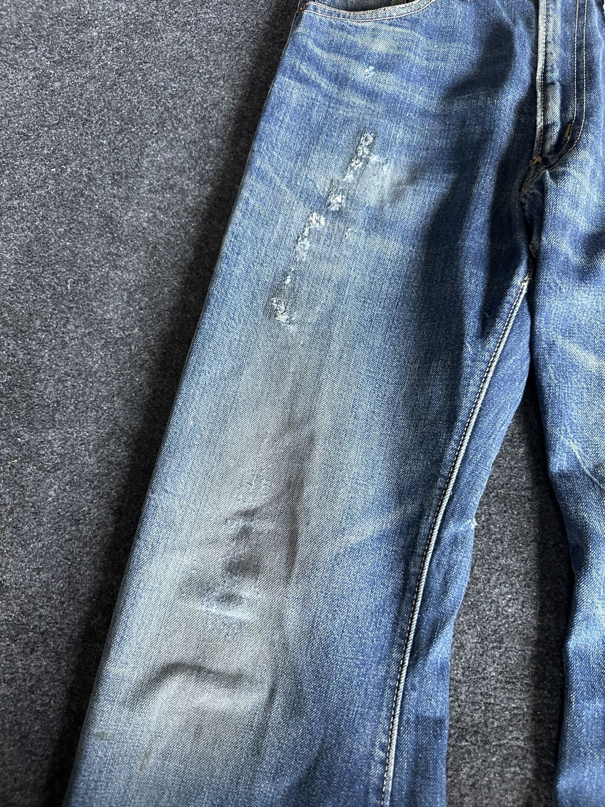 Big John Rare Vintage Big John USA Flare Distressed Denim W28 D130 Size US 28 / EU 44 - 8 Thumbnail