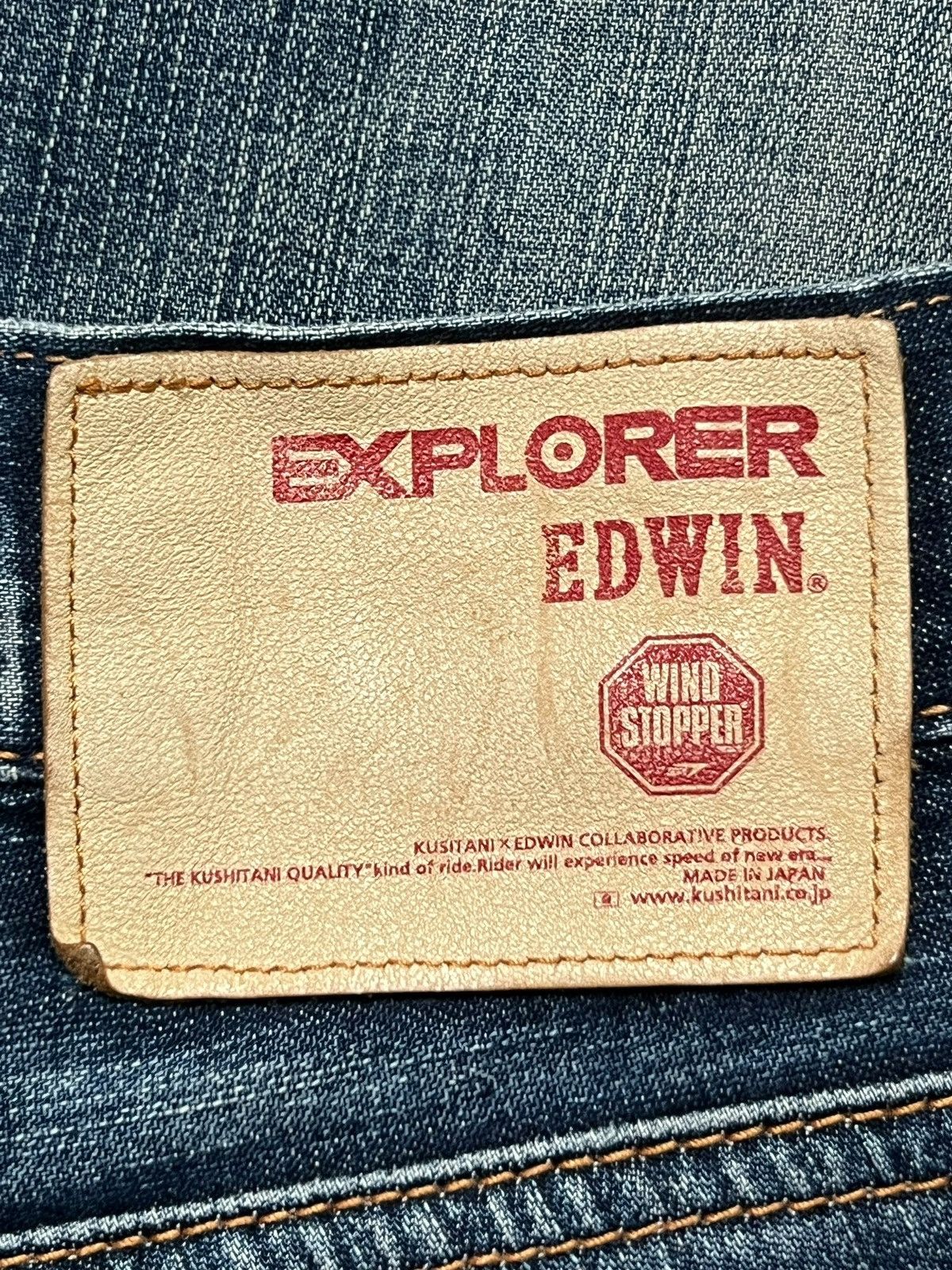 Edwin Vintage Edwin Wind Stopper 503WSPJapan - Faded Wash Jeans Size US 37 - 11 Thumbnail