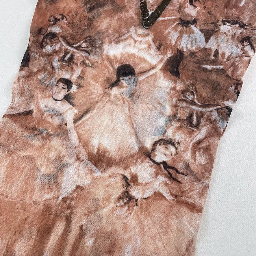 Jean Paul Gaultier SS2004 Jean Paul Gaultier Degas Ballerina Mesh Top Skirt Set Size M / US 6-8 / IT 42-44 - 6 Thumbnail