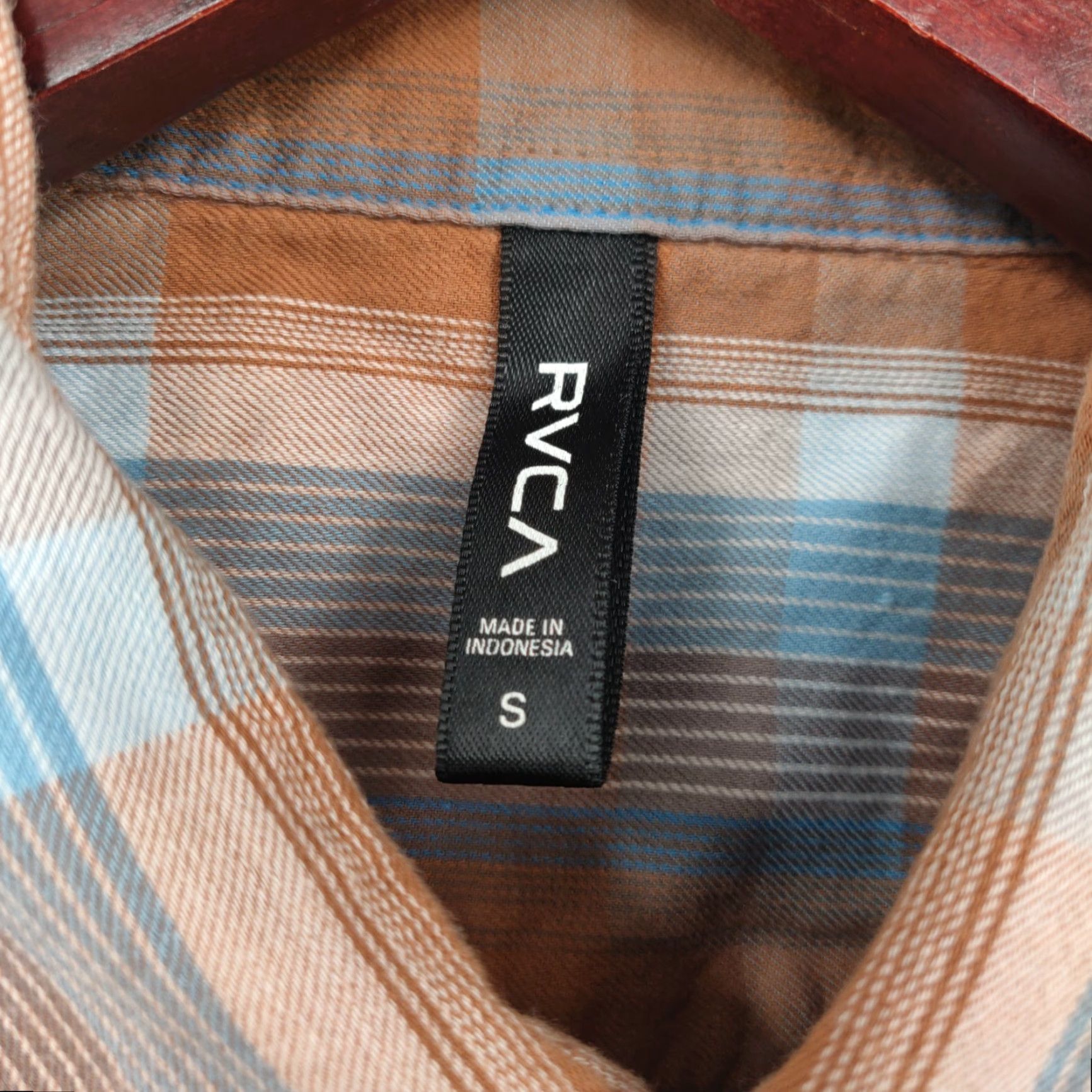 RVCA RVCA Shirt Mens Small S Plaid Short Sleeve Snap Button Skater Pockets Vintage: No Size US S / EU 44-46 / 1 - 7 Thumbnail