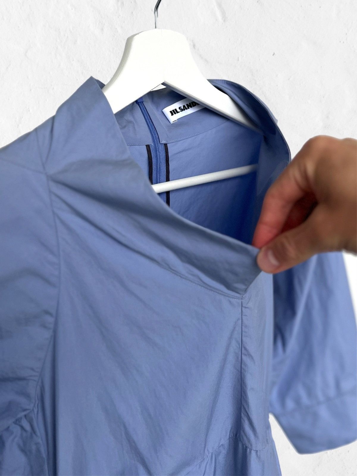 Jil Sander Jil Sander lavender blue dress S 36 sukienka designer luxury Size S / US 4 / IT 40 - 4 Thumbnail