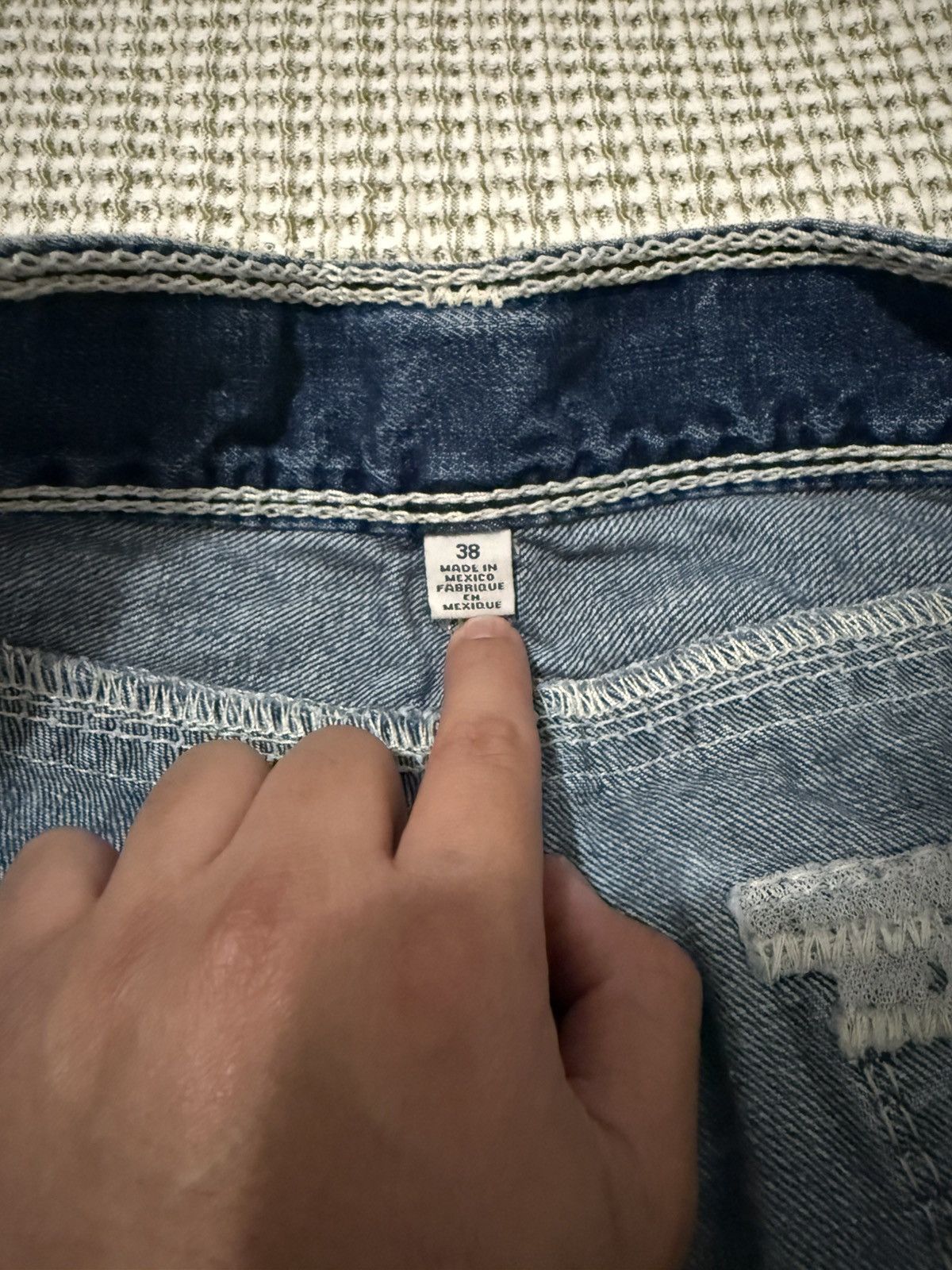 True Religion True Religion Double Stitch Denim Jeans Size US 38 / EU 54 - 7 Thumbnail