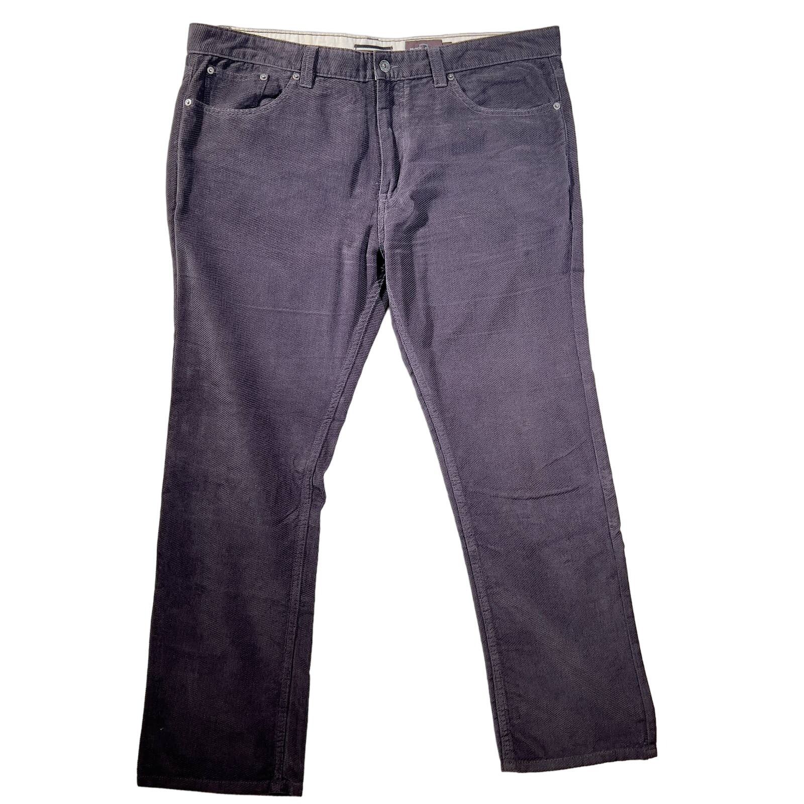Black Brown 1826 Black Brown 1826 Waffeled Corduroy Men's 40W 30L CLASSIC FIT Size US 40 / EU 56 - 1 Thumbnail