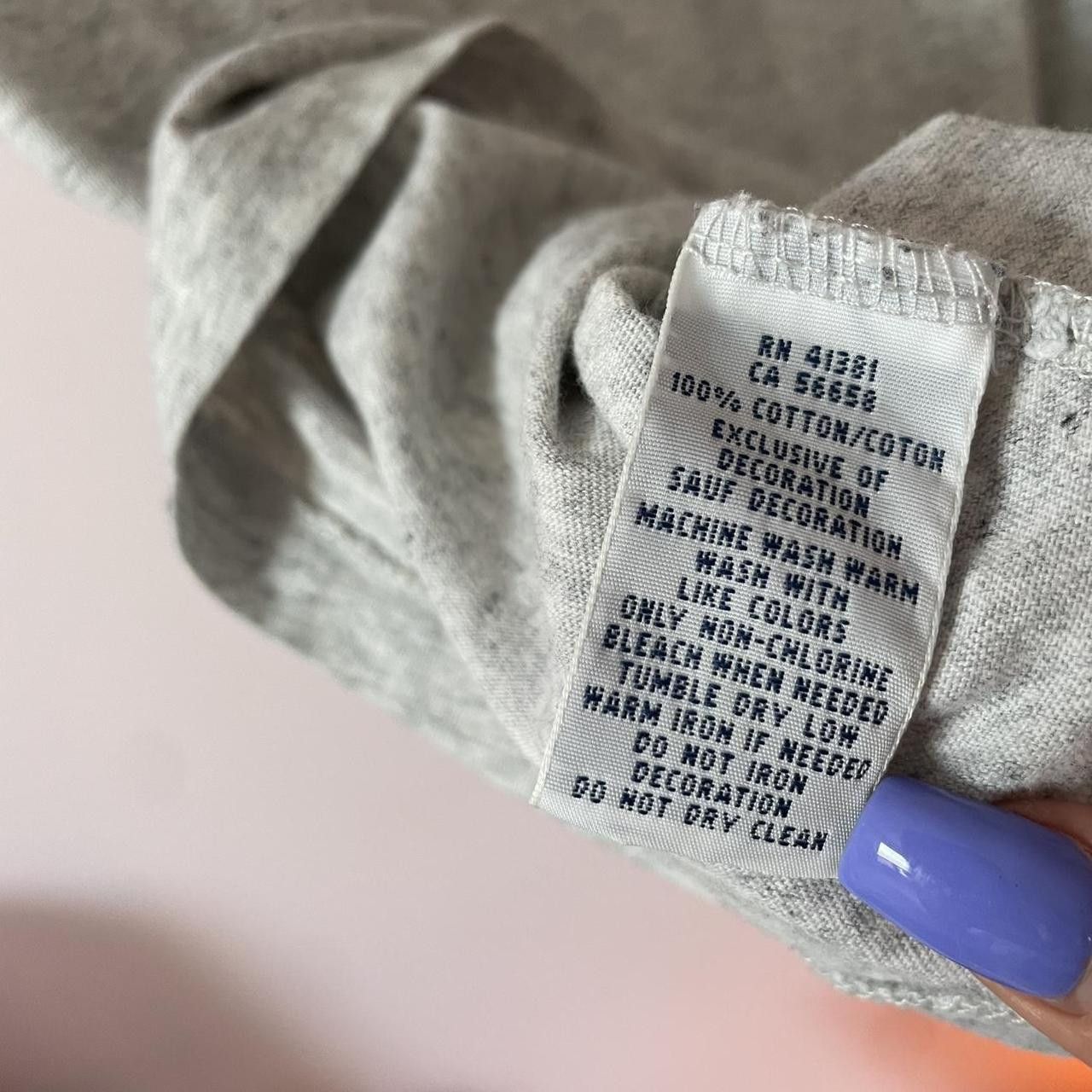 Polo Ralph Lauren Grey Polo Ralph Lauren Tee Size US XL / EU 56 / 4 - 6 Thumbnail