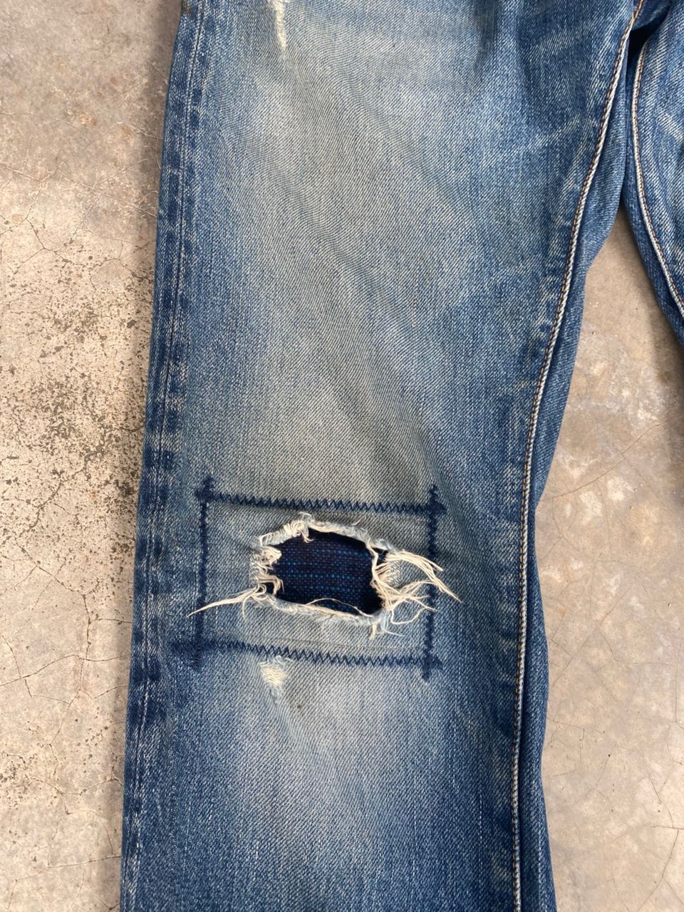 Japanese Brand 💥BEST OFFER💥VINTAGE SHIPS JET BLUE REDLINE SELVEGDE DENIM Size US 32 / EU 48 - 9 Thumbnail