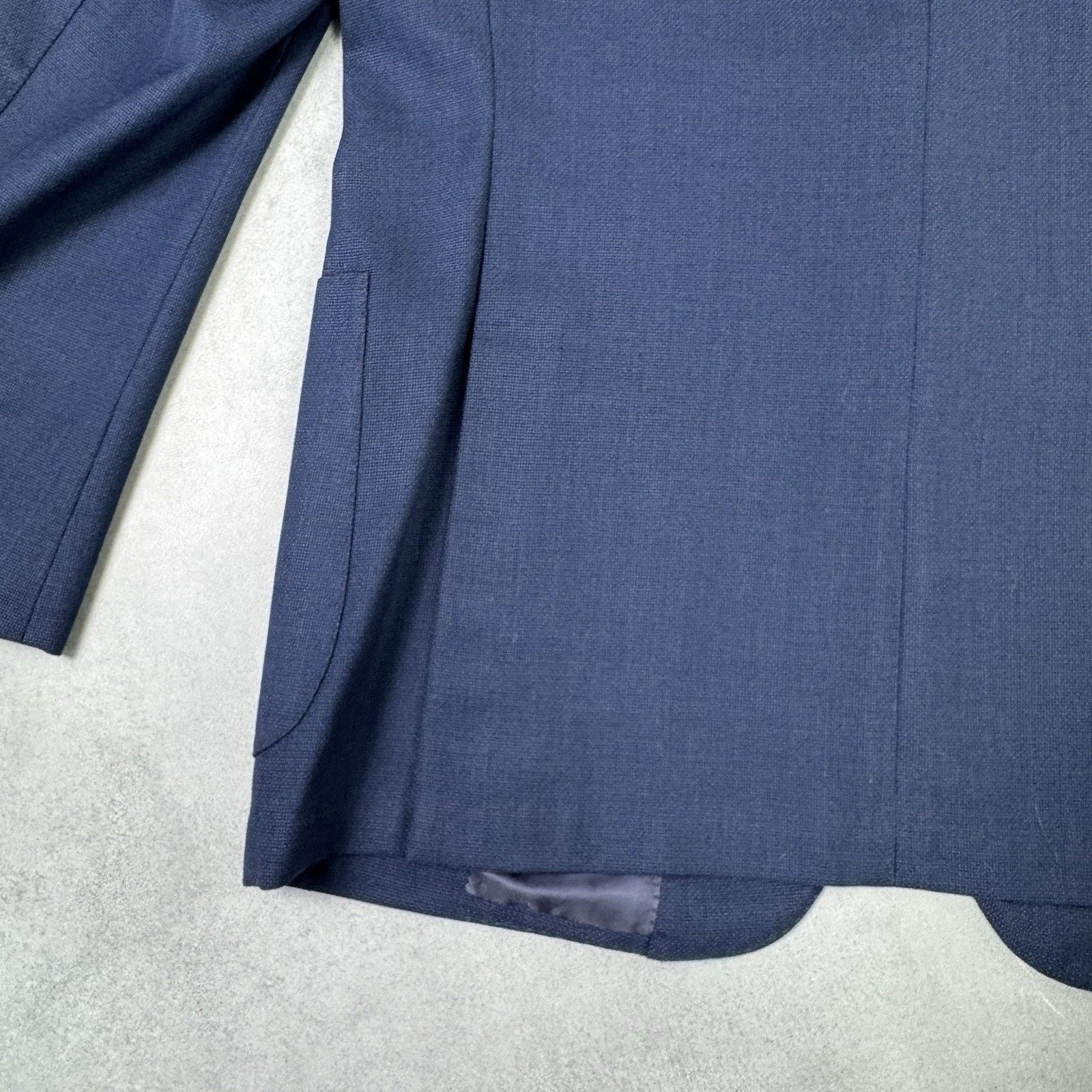 Suitsupply SUITSUPPLY HAVANA HL Wool Men's Blue Blazer Jacket Size 54 Size 44R - 16 Thumbnail
