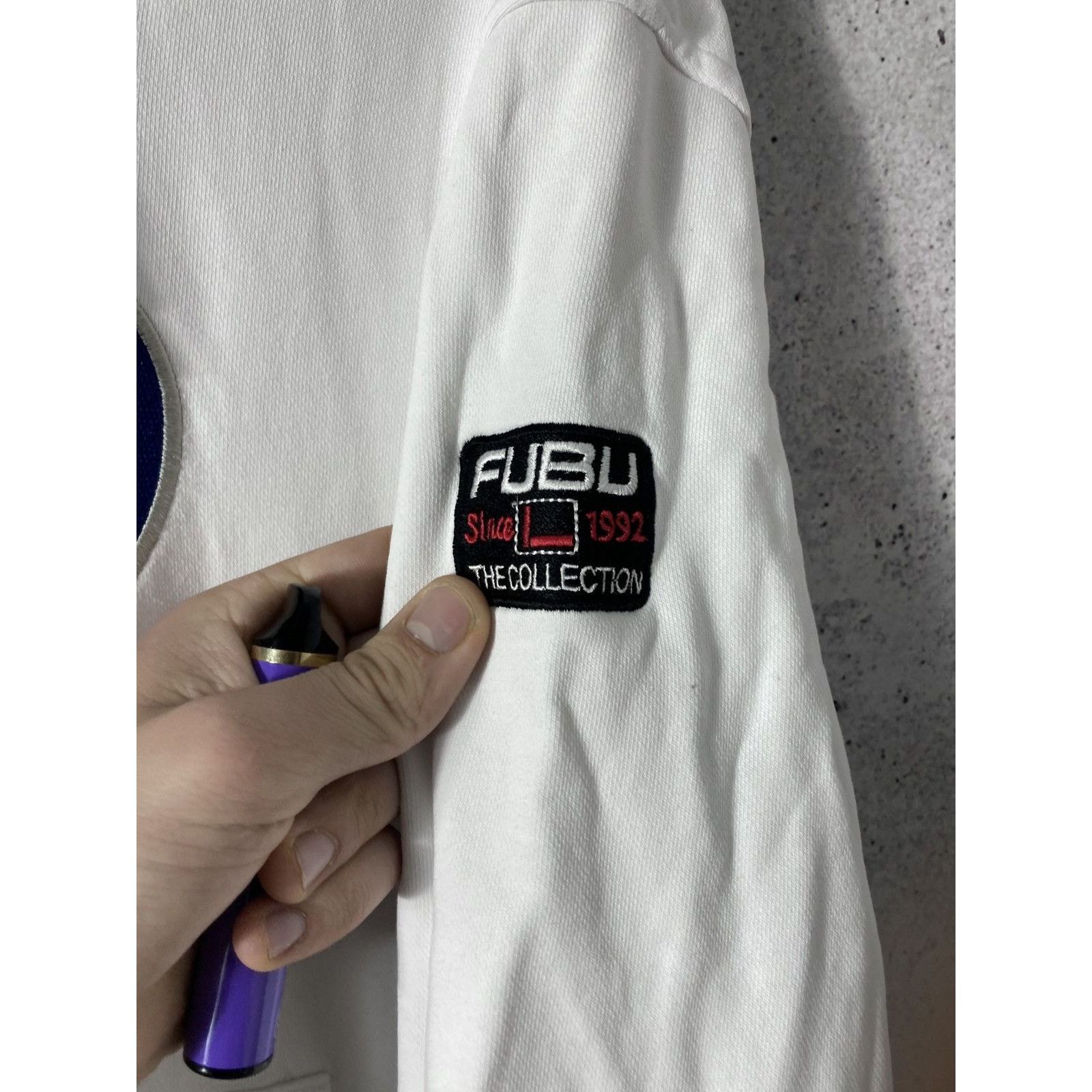 Fubu 90s Vintage Fubu 05 Hoodie white y2k rap Size US XL / EU 56 / 4 - 3 Thumbnail