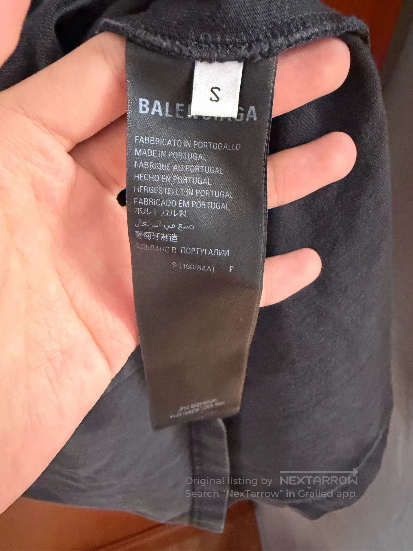 Balenciaga Balenciaga Black Wave Print T-Shirt. Size US S / EU 44-46 / 1 - 4 Thumbnail