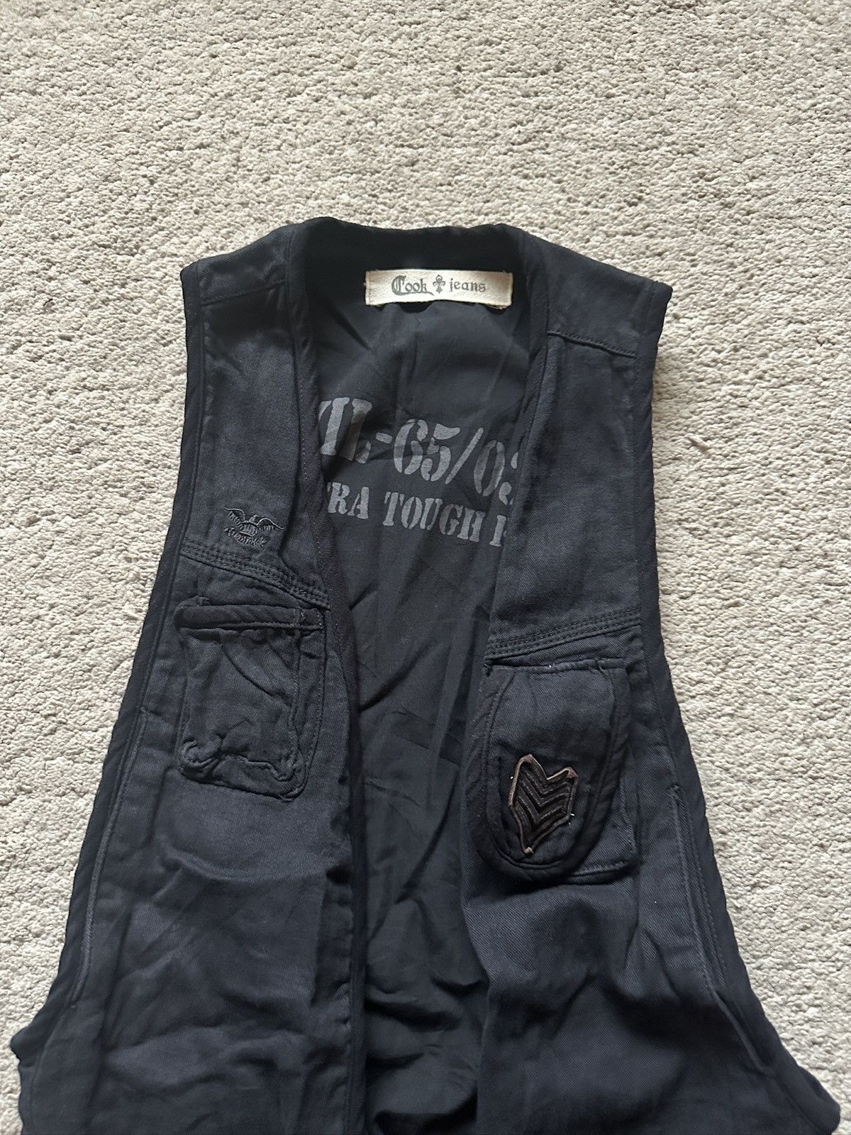 Le Grande Bleu (L.G.B.) 2000s Cook Jeans Apocalypse style Vest Size US M / EU 48-50 / 2 - 5 Thumbnail