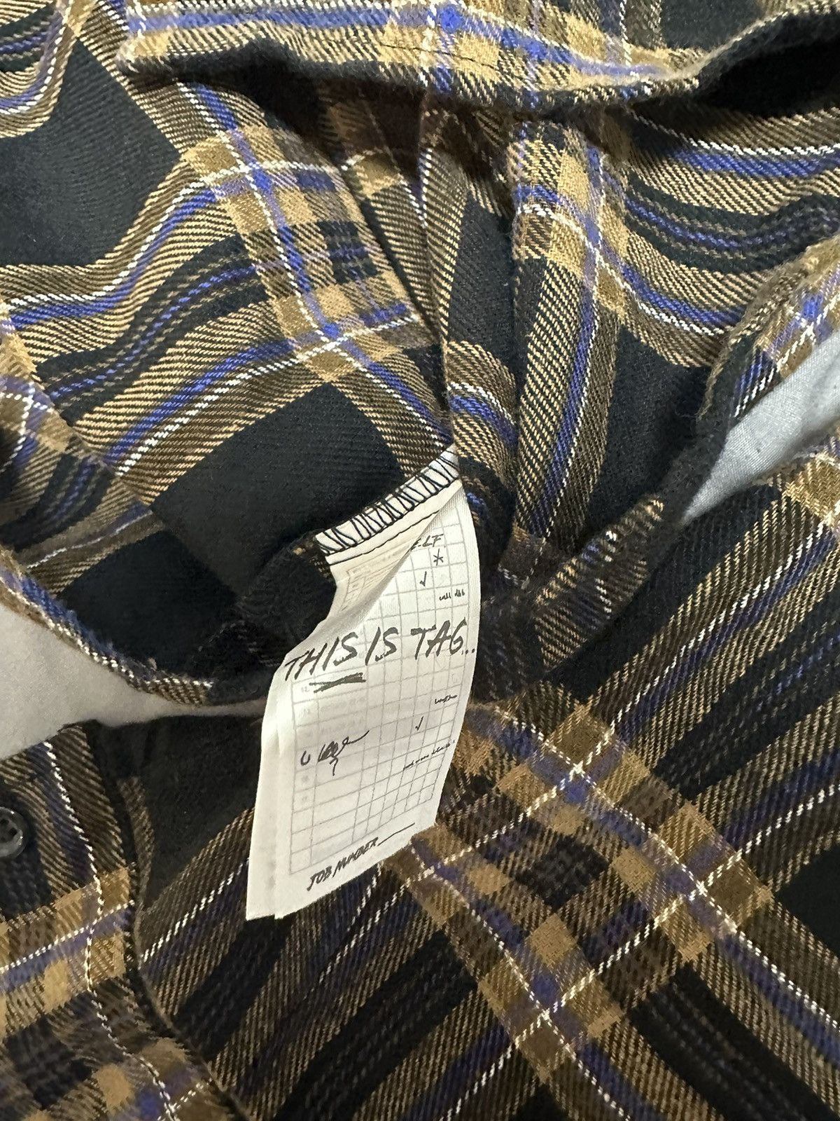 Other Plaid flannel button up Size US XL / EU 56 / 4 - 3 Thumbnail
