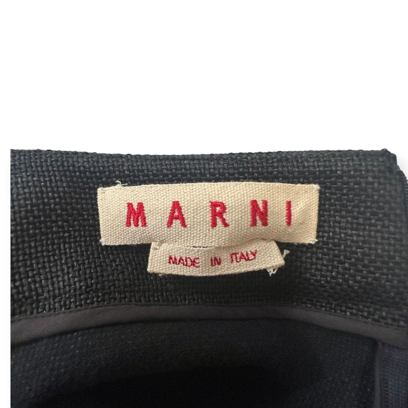 Marni Vintage Marni Textured Mini Skirt – Black/Navy, Made in Ital Size 30" / US 8 / IT 44 - 3 Thumbnail
