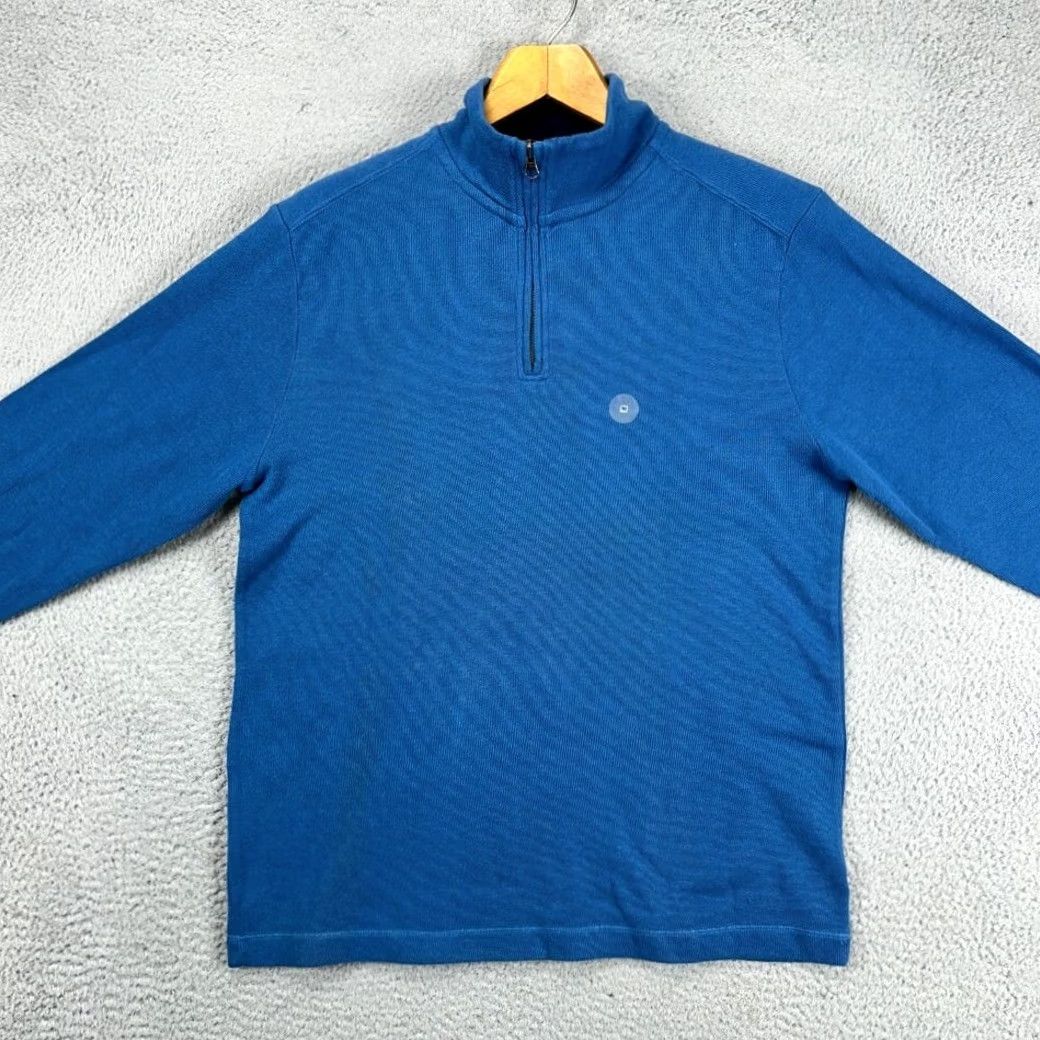 Old Navy Old Navy Mens Regular Size Pullover Shirt Quarter Zip Knit Long Sleeve Size US M / EU 48-50 / 2 - 3 Thumbnail