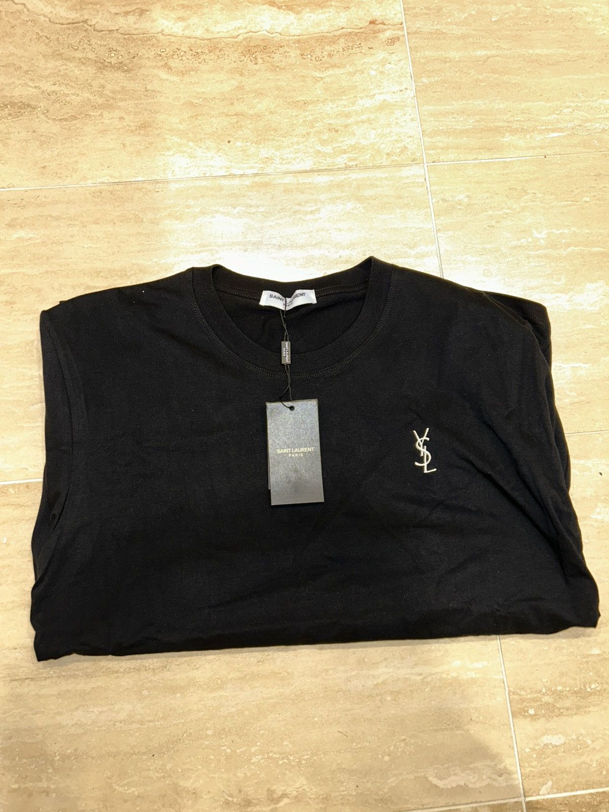 Yves Saint Laurent YSL T-Shirt Size US L / EU 52-54 / 3 - 1 Thumbnail