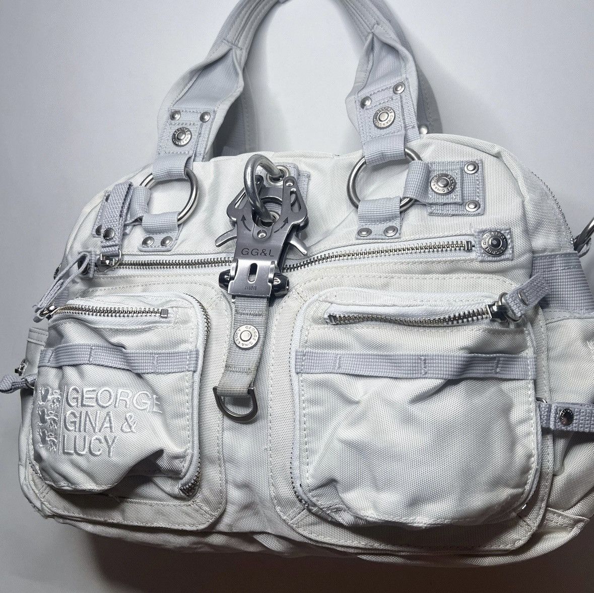George Gina & Lucy George Gina & Lucy white cargo bag Size ONE SIZE - 3 Thumbnail