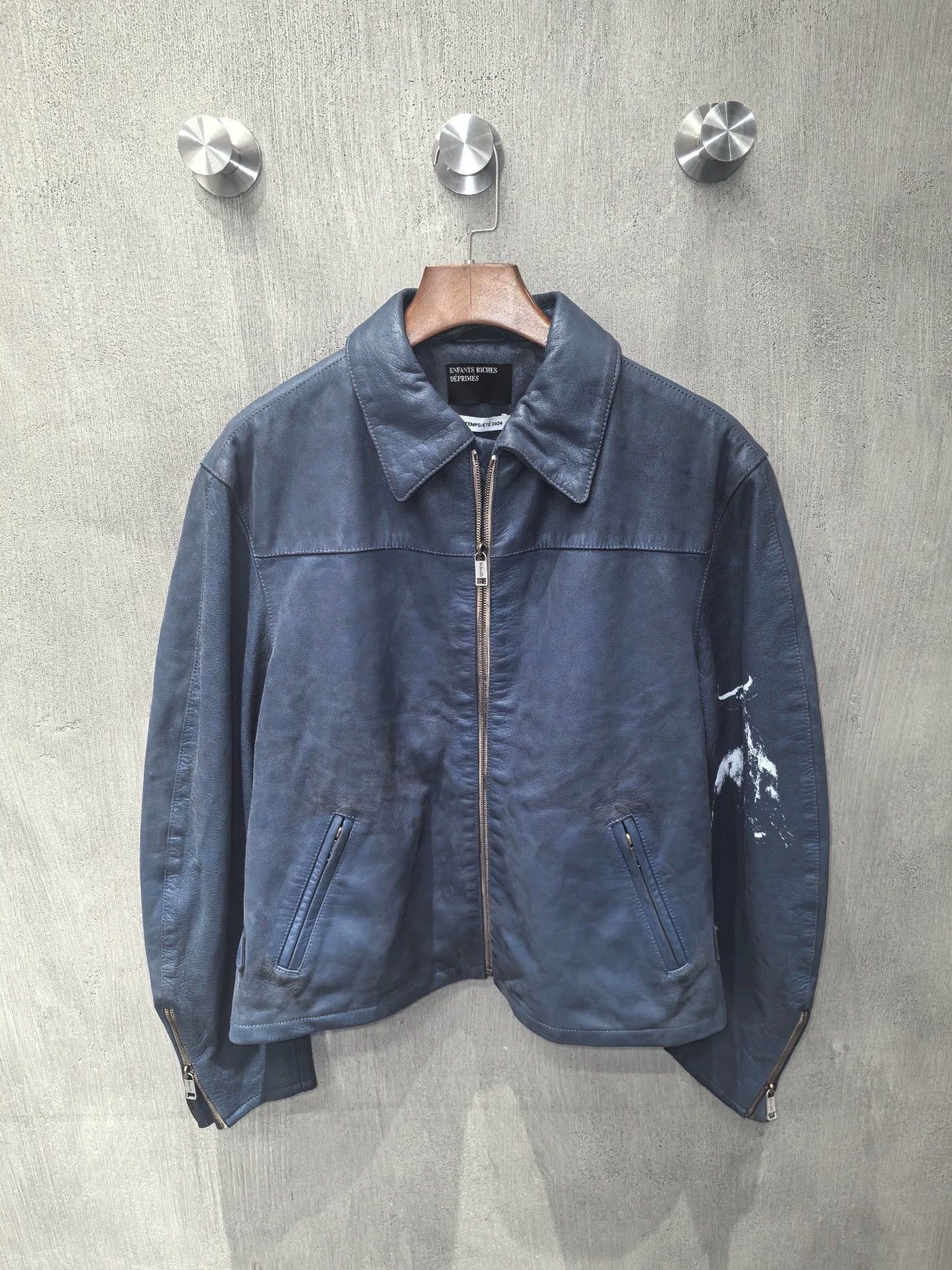 Enfants Riches Deprimes Enfants Riches Deprimes Angry bull leather coat Size US XL / EU 56 / 4 - 1 Thumbnail
