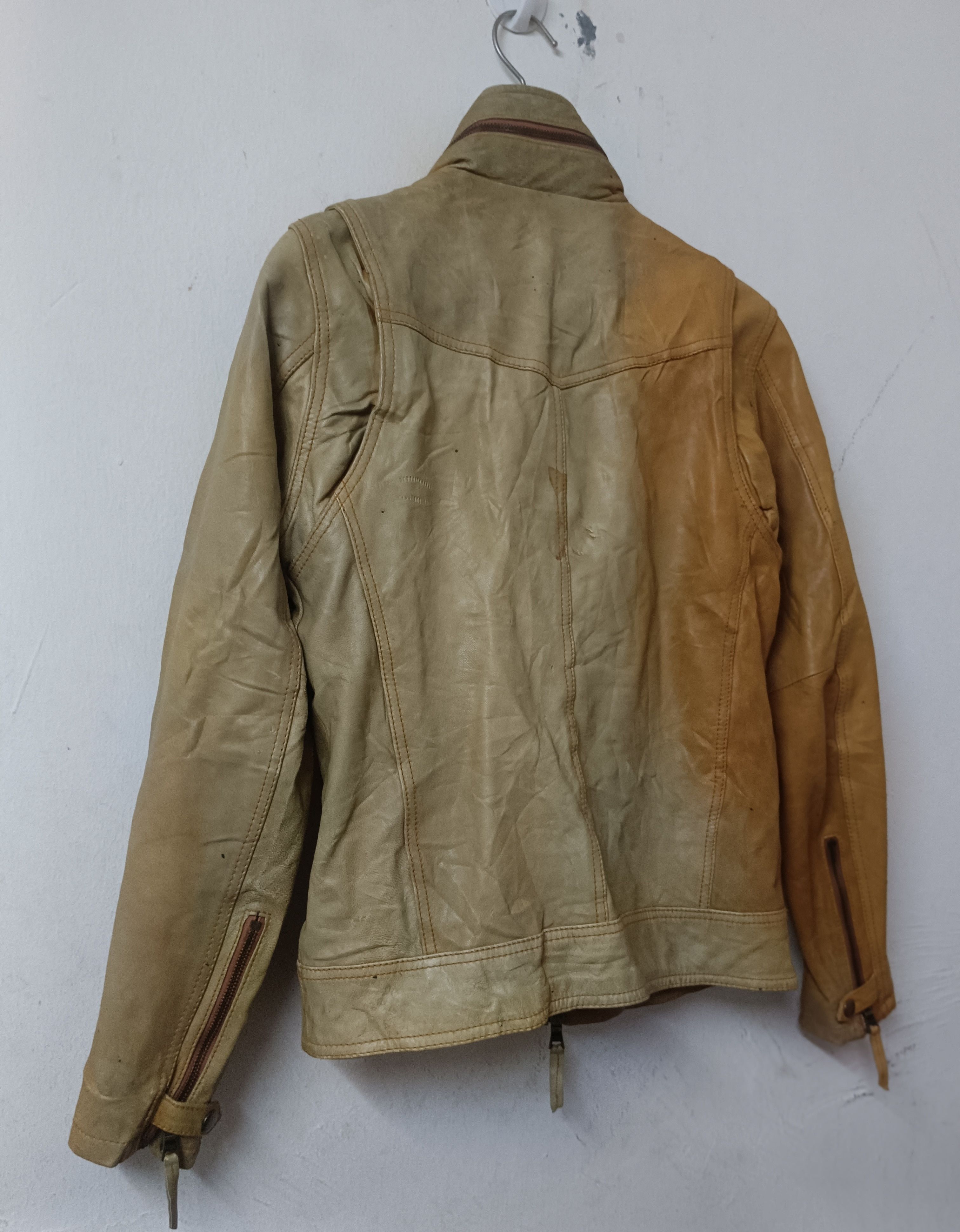 14th Addiction × If Six Was Nine × Japanese Brand Vintage Distressed Leather biker Jacket House Of Blues Size US M / EU 48-50 / 2 - 8 Thumbnail