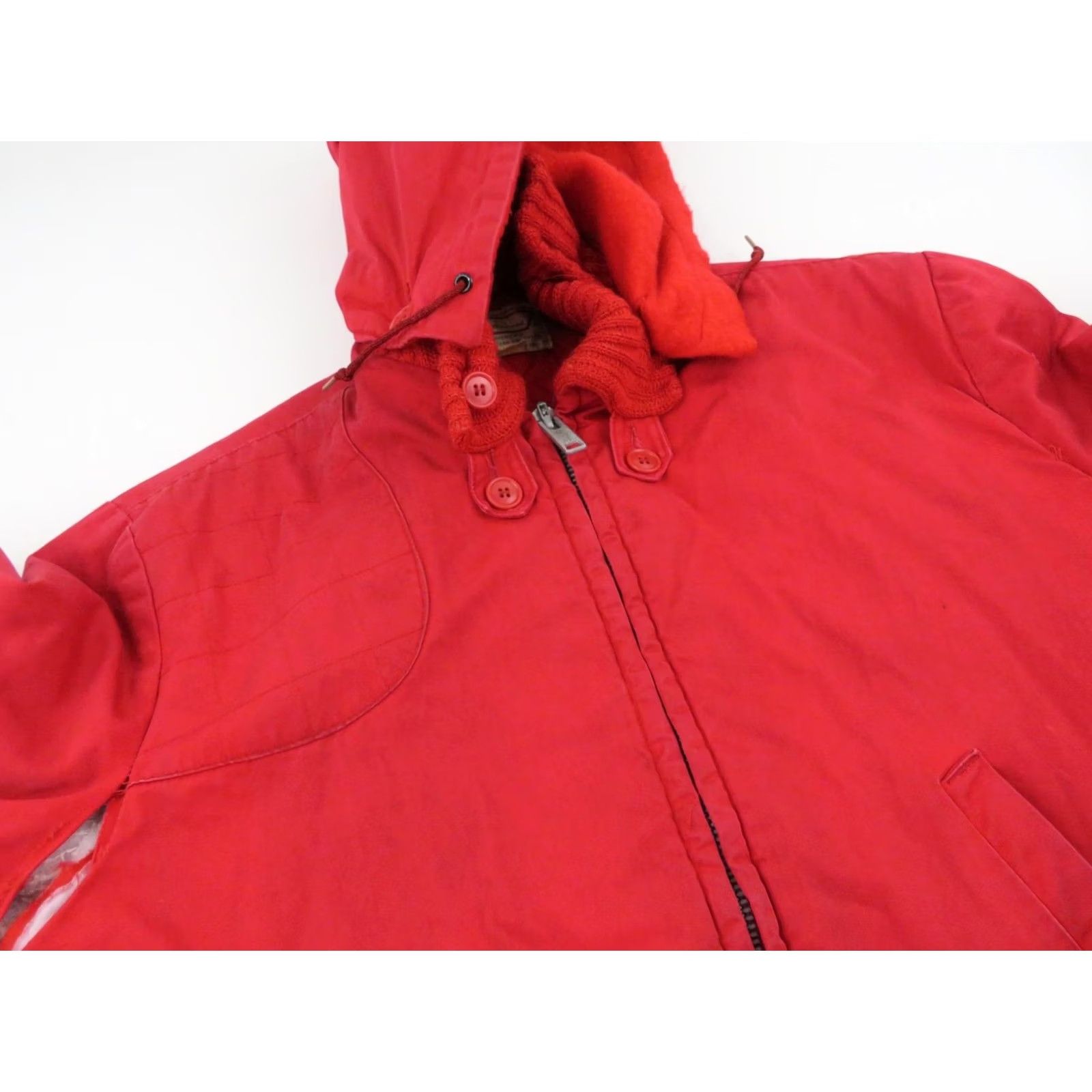 Sears VINTAGE 70s Sears Red Cruiser Jacket Mens Large Workwear Canvas Parka Size US L / EU 52-54 / 3 - 5 Thumbnail