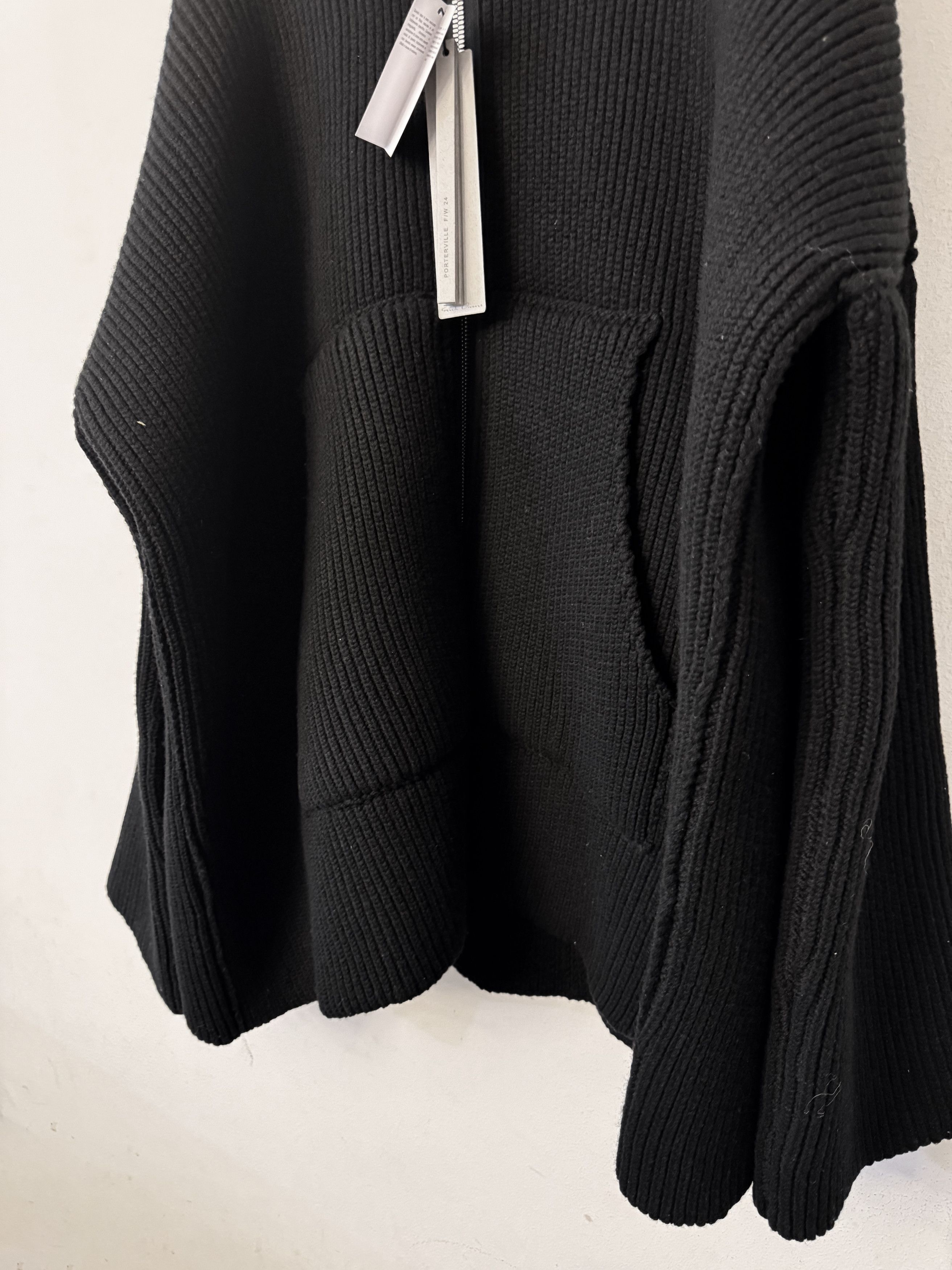 Rick Owens $ 4.5K FW24 Porterville Runway Gimp Hoodie Size US L / EU 52-54 / 3 - 14 Thumbnail