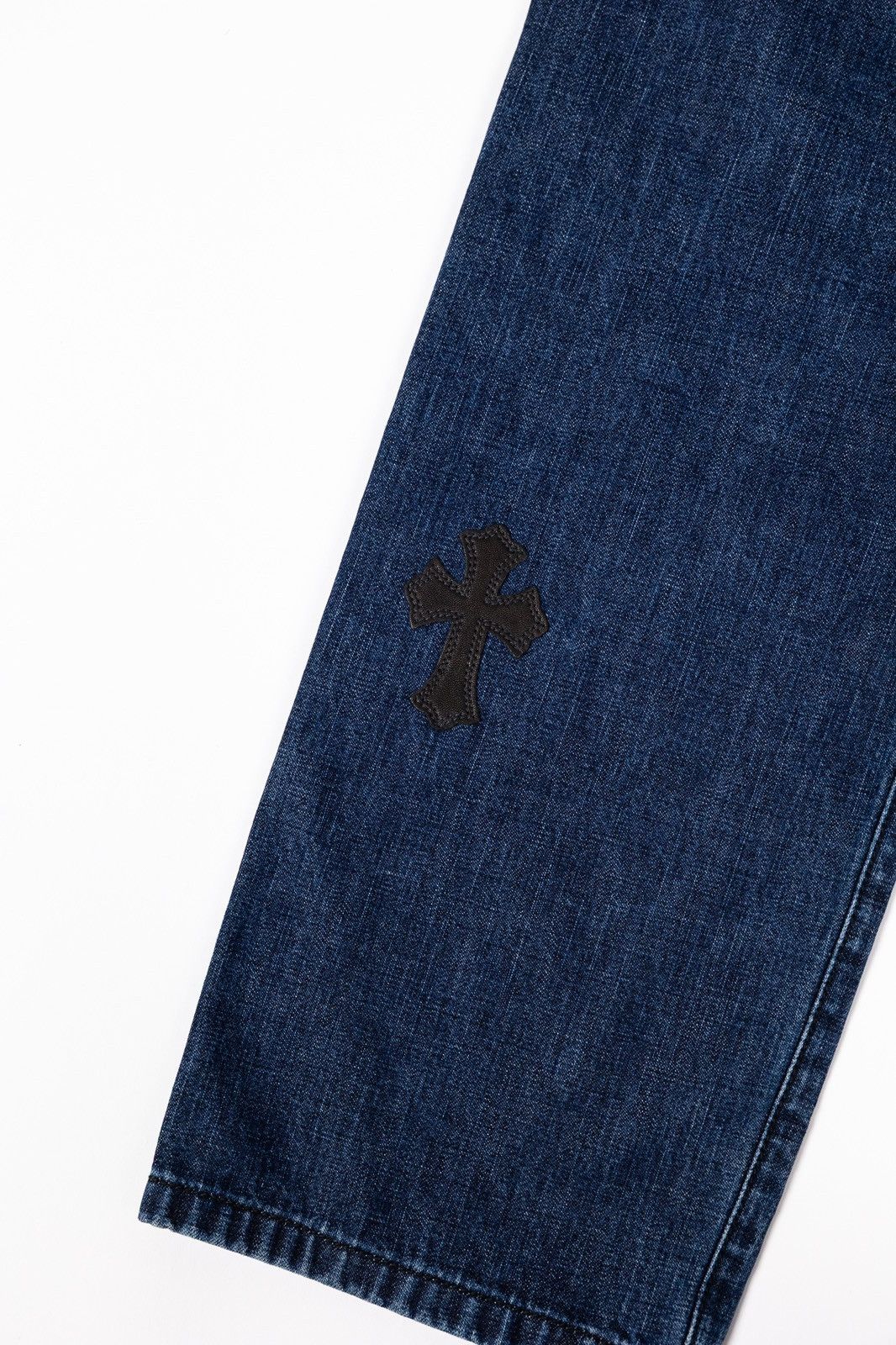Chrome Hearts Chrome Hearts KIDS Cross Patch Denim Size 22" - 11 Thumbnail