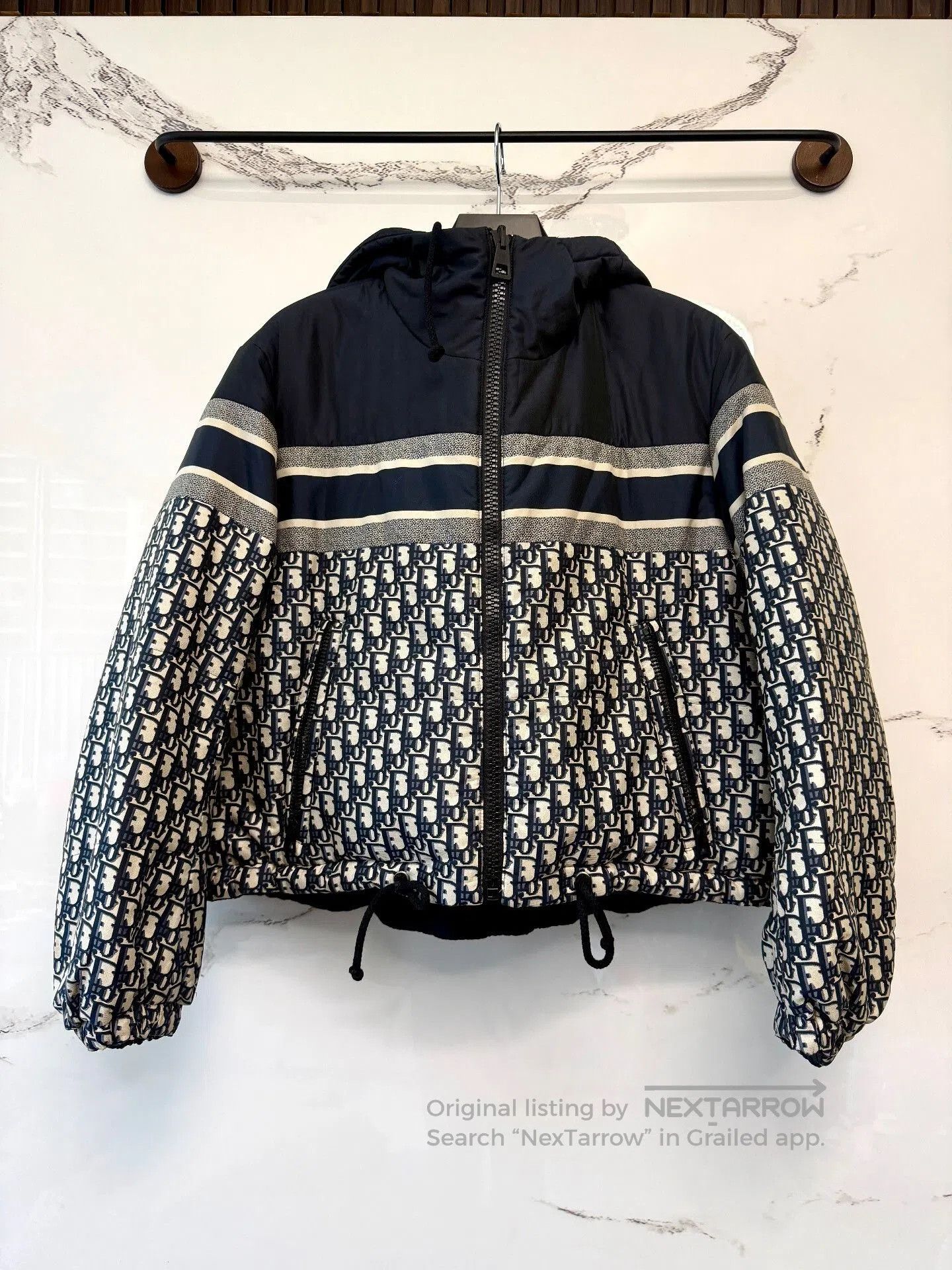 Dior Dior Reversible Monogram Puffer Jacket. Size XS / US 0-2 / IT 36-38 - 1 Thumbnail