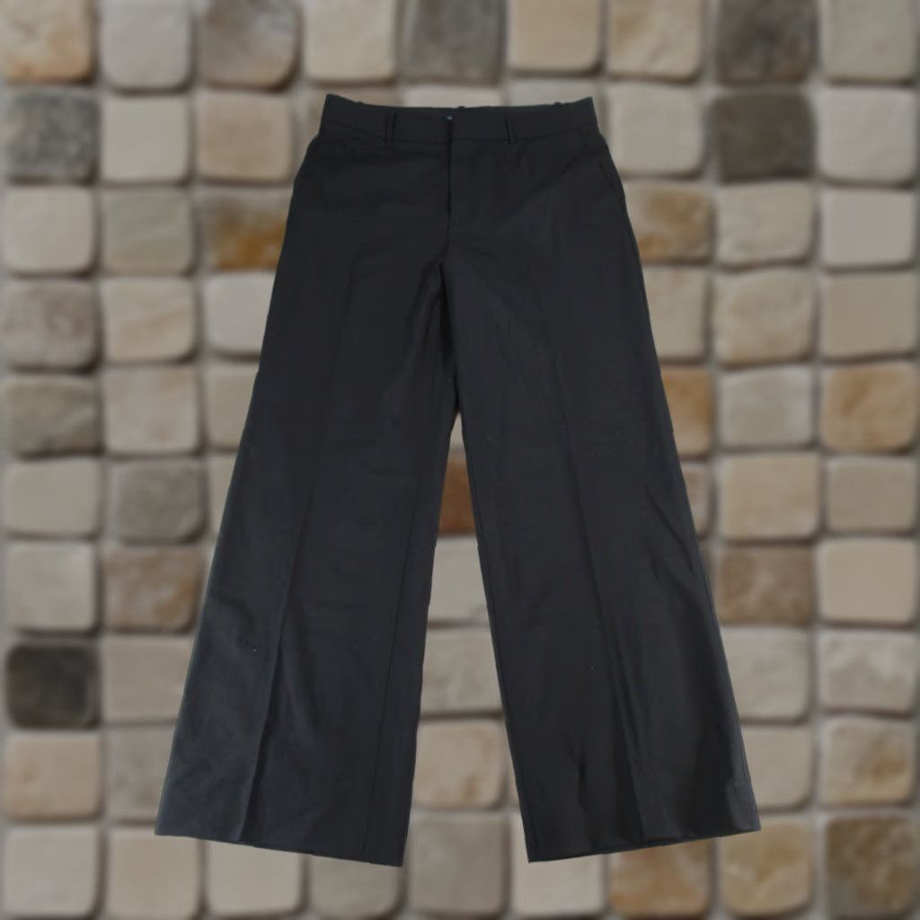 VINTAGE Polo Ralph Lauren Dress Pants Womens Size 10 Black Wool