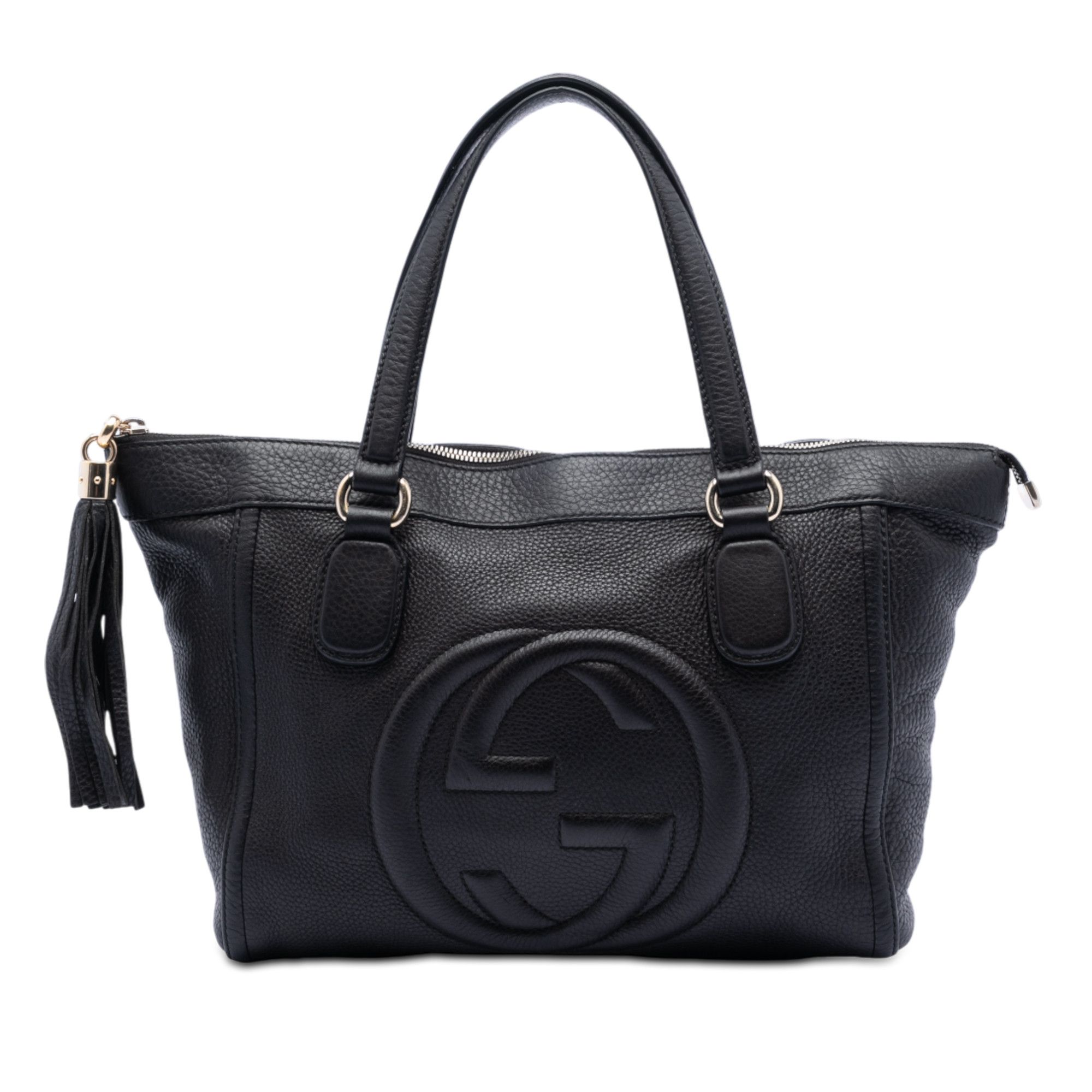 Gucci Gucci Small Leather Soho Working Tote Size ONE SIZE - 1 Thumbnail