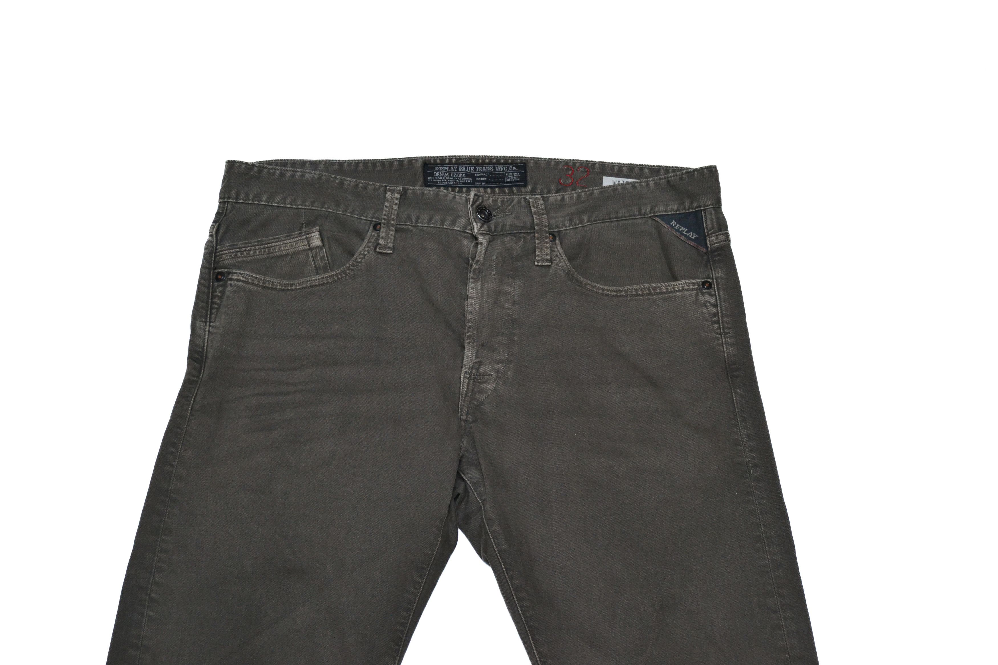 Replay Replay Waitom Gray Men’s Jeans Denim Pants Size US 32 / EU 48 - 2 Thumbnail