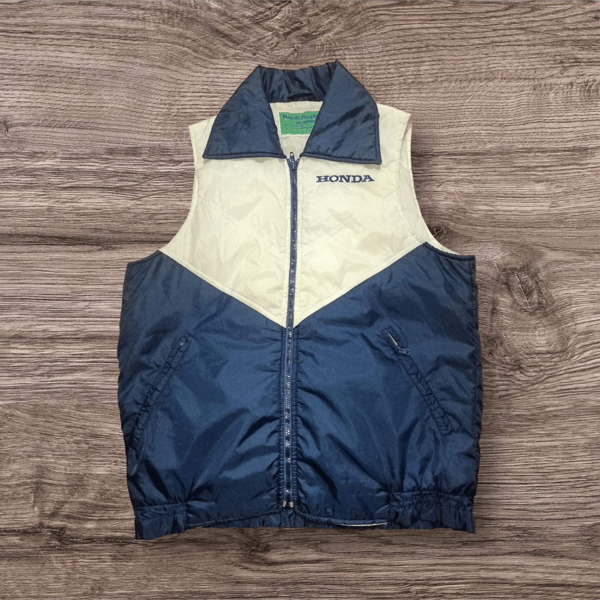 Honda VINTAGE 1960'S HONDA VEST ( NICEST PEOPLE ON A HONDA) Size US L / EU 52-54 / 3 - 1 Thumbnail