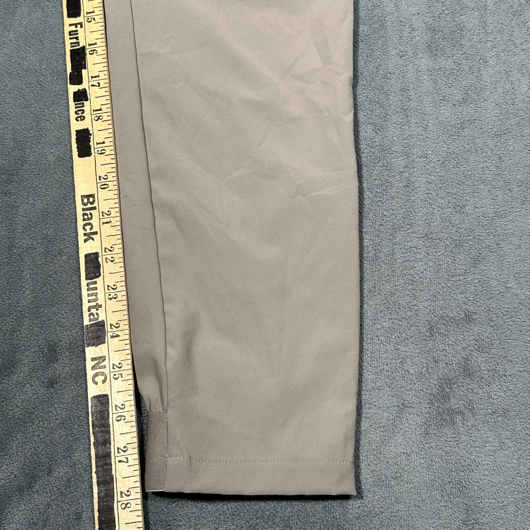 Vintage Macade Golf Pants Mens 40 R Slim Fit Gray Stretch Tapered Zip Cuffs Performance Size US 40 / EU 56 - 6 Thumbnail