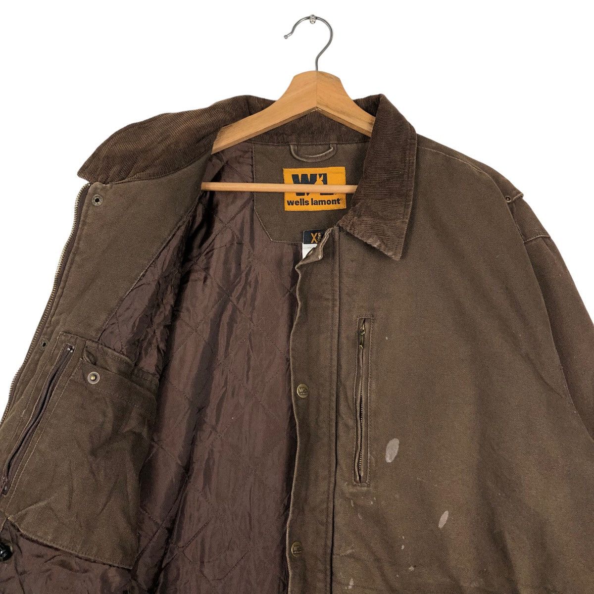Japanese Brand Vintage Detroit Chore Work Jacket Wells Lamont Usa Garments Size US XL / EU 56 / 4 - 12 Thumbnail