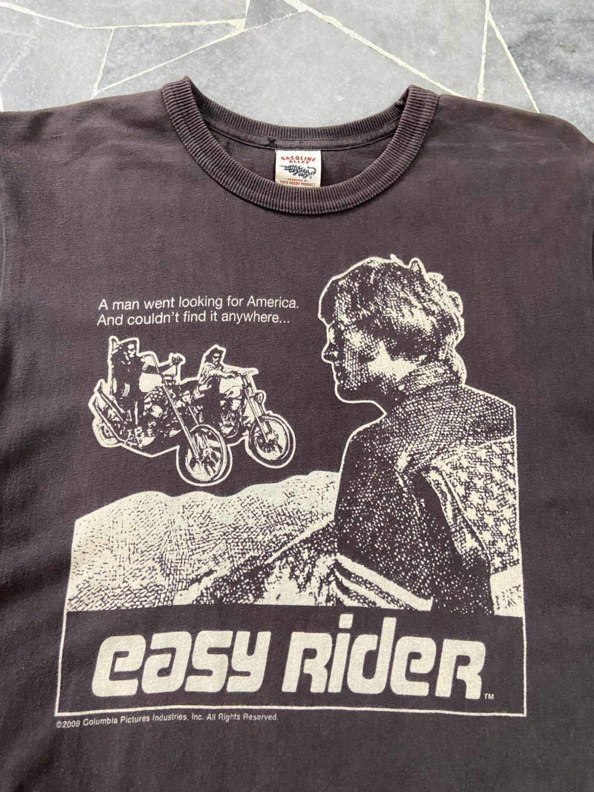 TOYS McCOY × Vintage Easy Rider Vintage Movie Promo T-Shirt Size US M / EU 48-50 / 2 - 2 Thumbnail