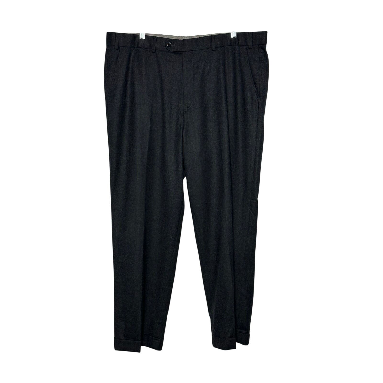 Hiltl Hiltl gray flat front wool dress pants size 40 Size 40R - 8 Thumbnail
