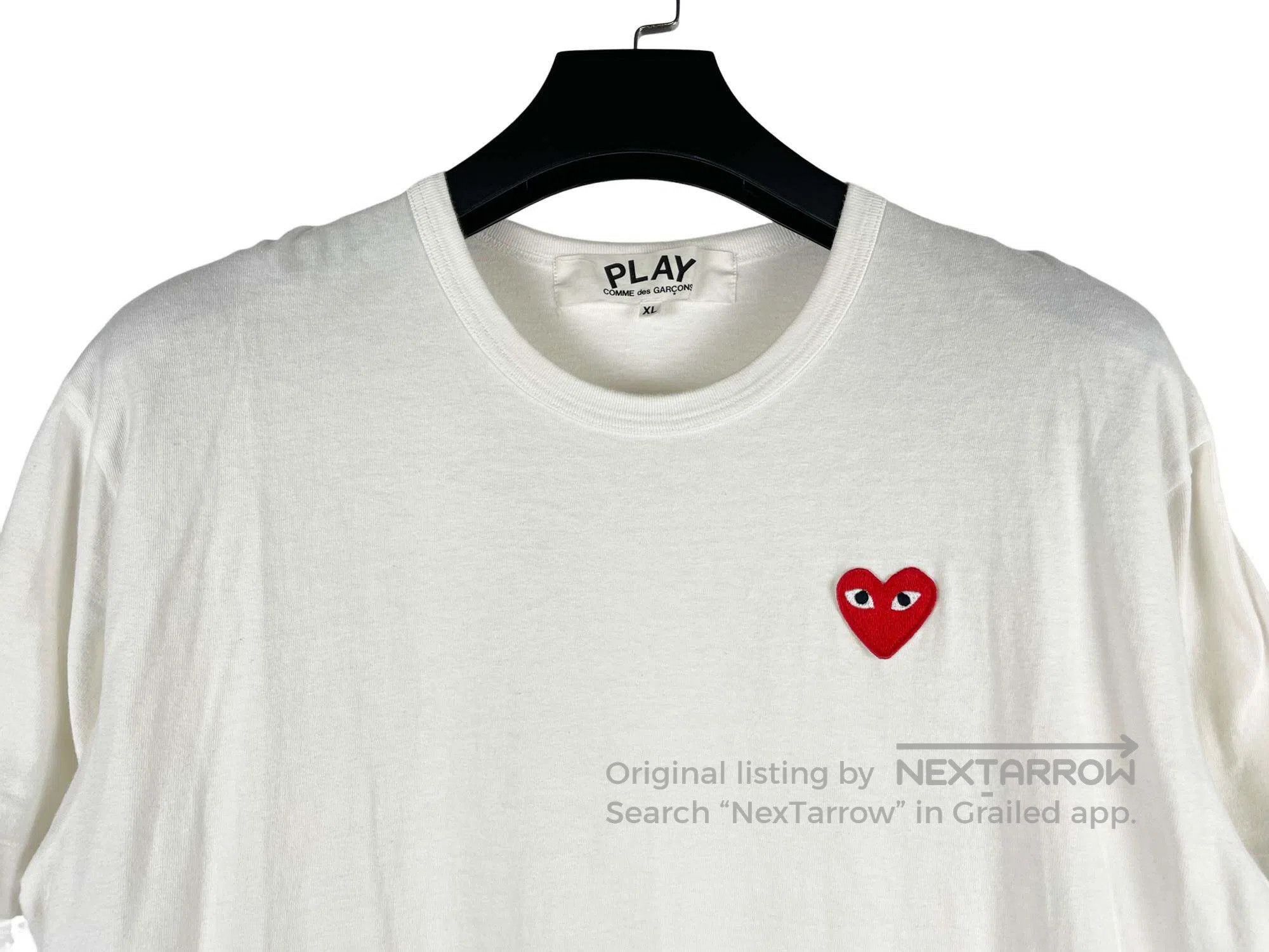 Comme des Garcons Comme Des Garcons Heart Logo Short Sleeve Size US XL / EU 56 / 4 - 3 Thumbnail
