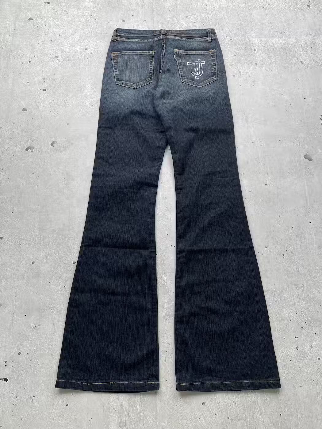 Japanese Brand × Vintage Vintage Flare Jeans Size US 28 / EU 44 - 6 Thumbnail