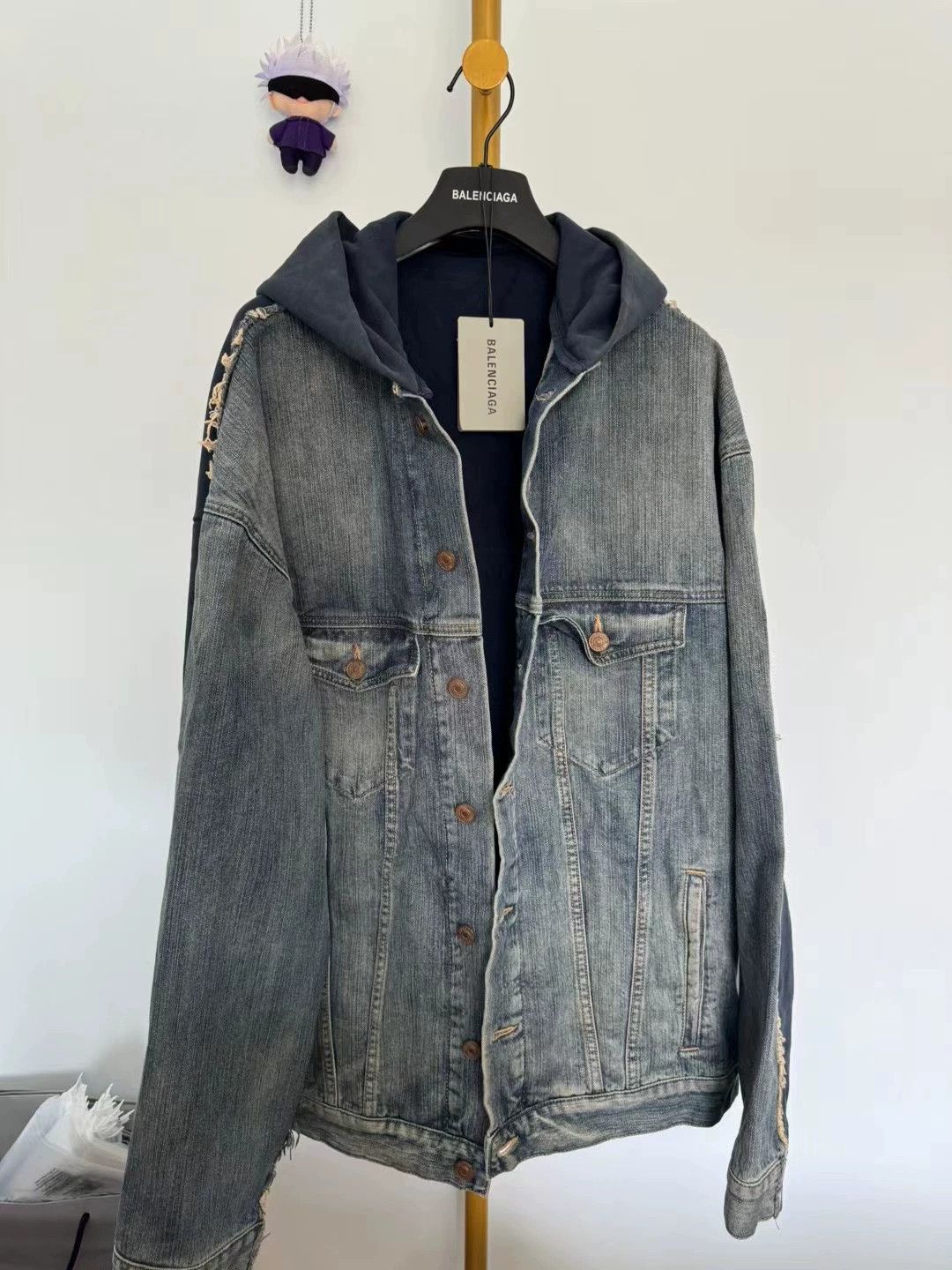 Balenciaga Balenciaga SS23 denim patchwork jacket Size US M / EU 48-50 / 2 - 1 Thumbnail