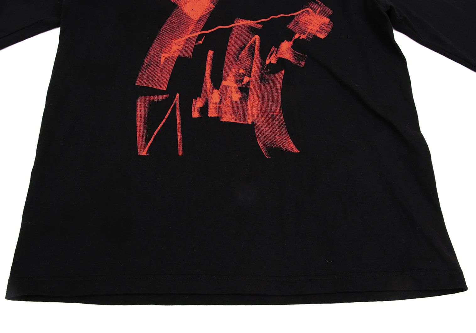 Yohji Yamamoto Logo Print T-shirt in Black and Red Size US M / EU 48-50 / 2 - 7 Thumbnail