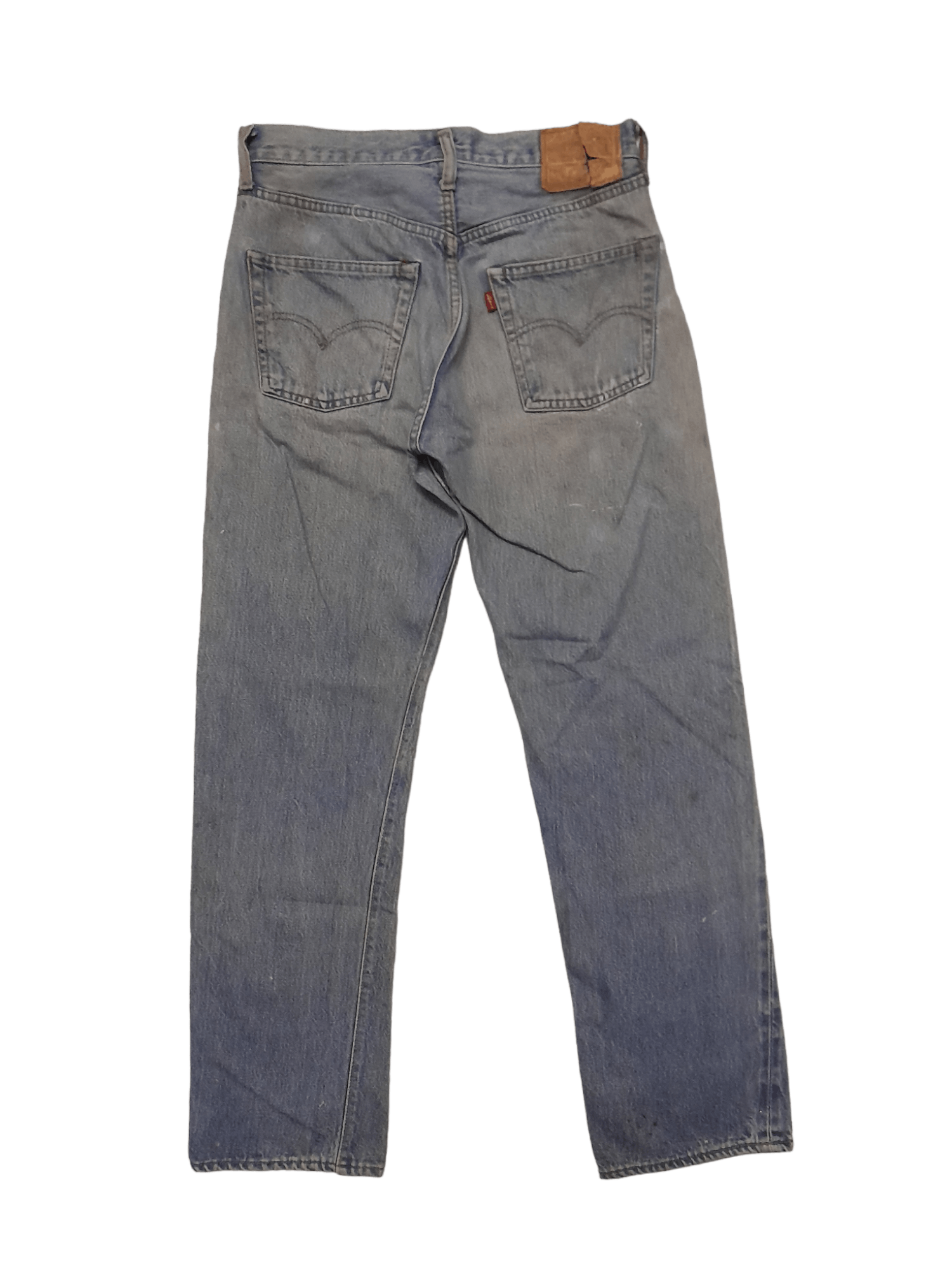 Levi's 80s Levis 501 Selvedge USA Stamped #6 Denim (J6) waist 28 Size US 28 / EU 44 - 2 Thumbnail
