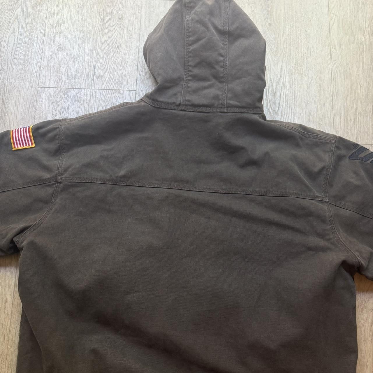 Other Vintage Snap On Jacket Mens Pockets Lined Canvas Bomber Size US XXL / EU 58 / 5 - 8 Thumbnail