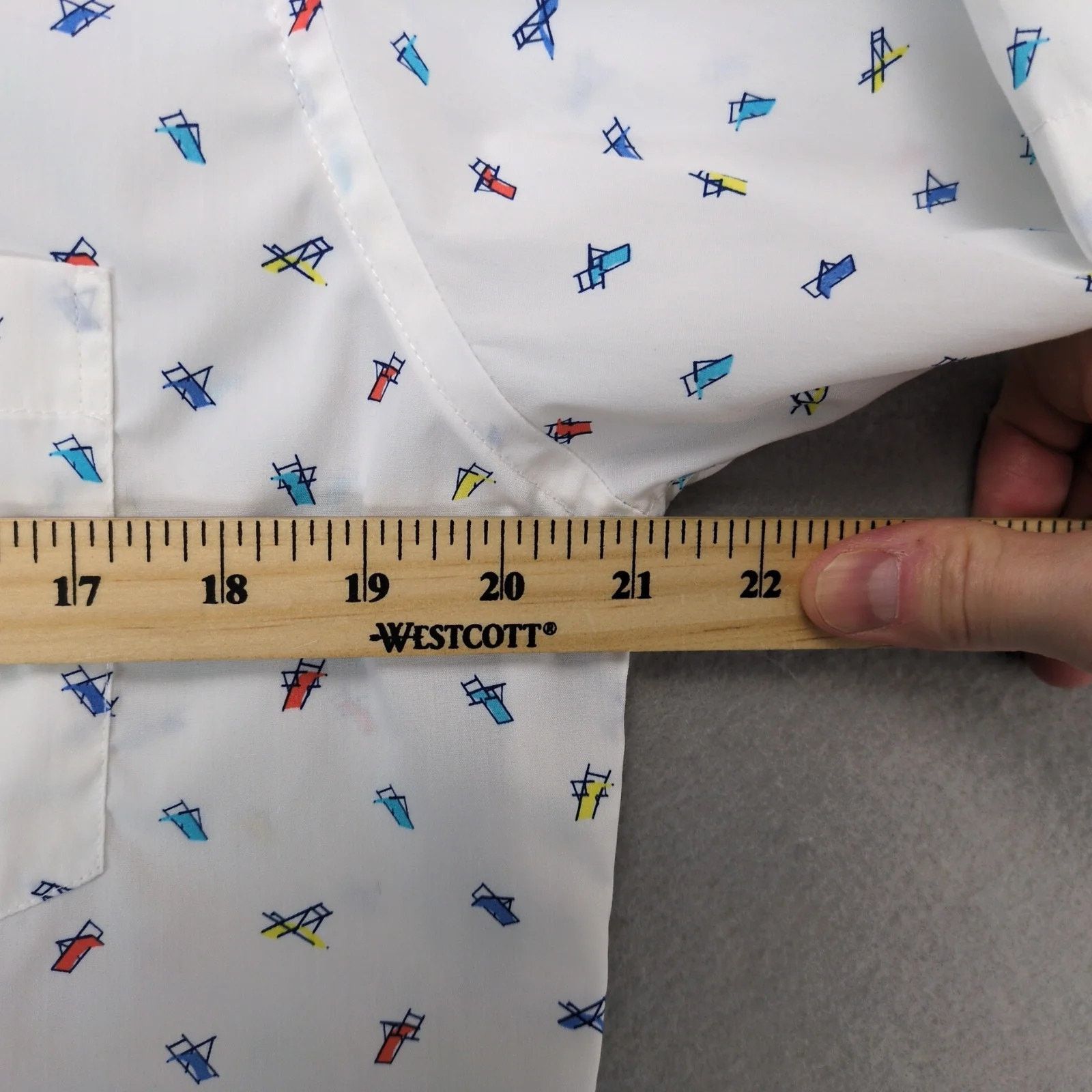 Izod Izod Retro Beach Chair Print Button Down Shirt Men's L Size US L / EU 52-54 / 3 - 3 Thumbnail