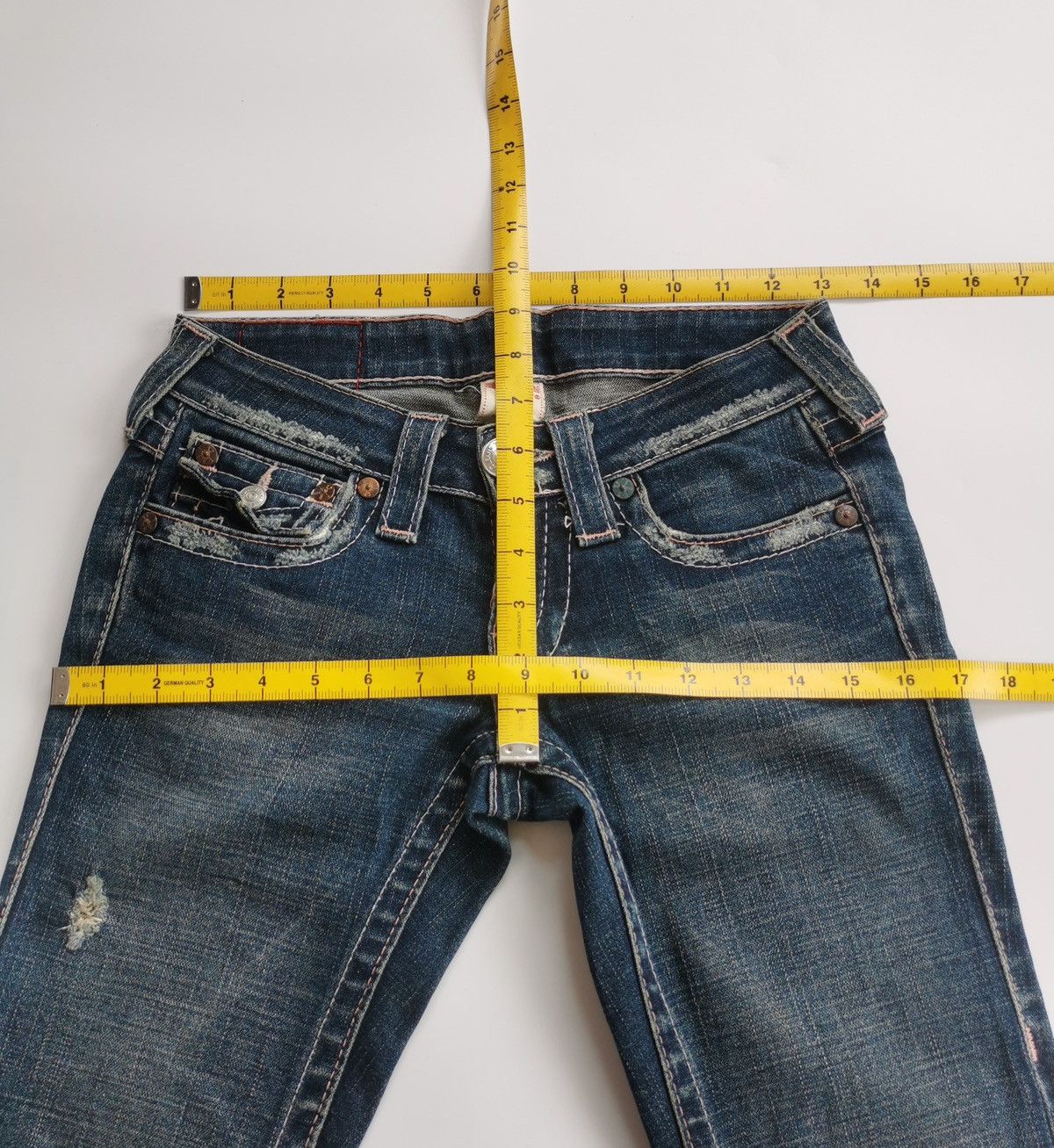 True Religion True Religion Bootcut Jeans Size 26" / US 2 / IT 38 - 9 Thumbnail